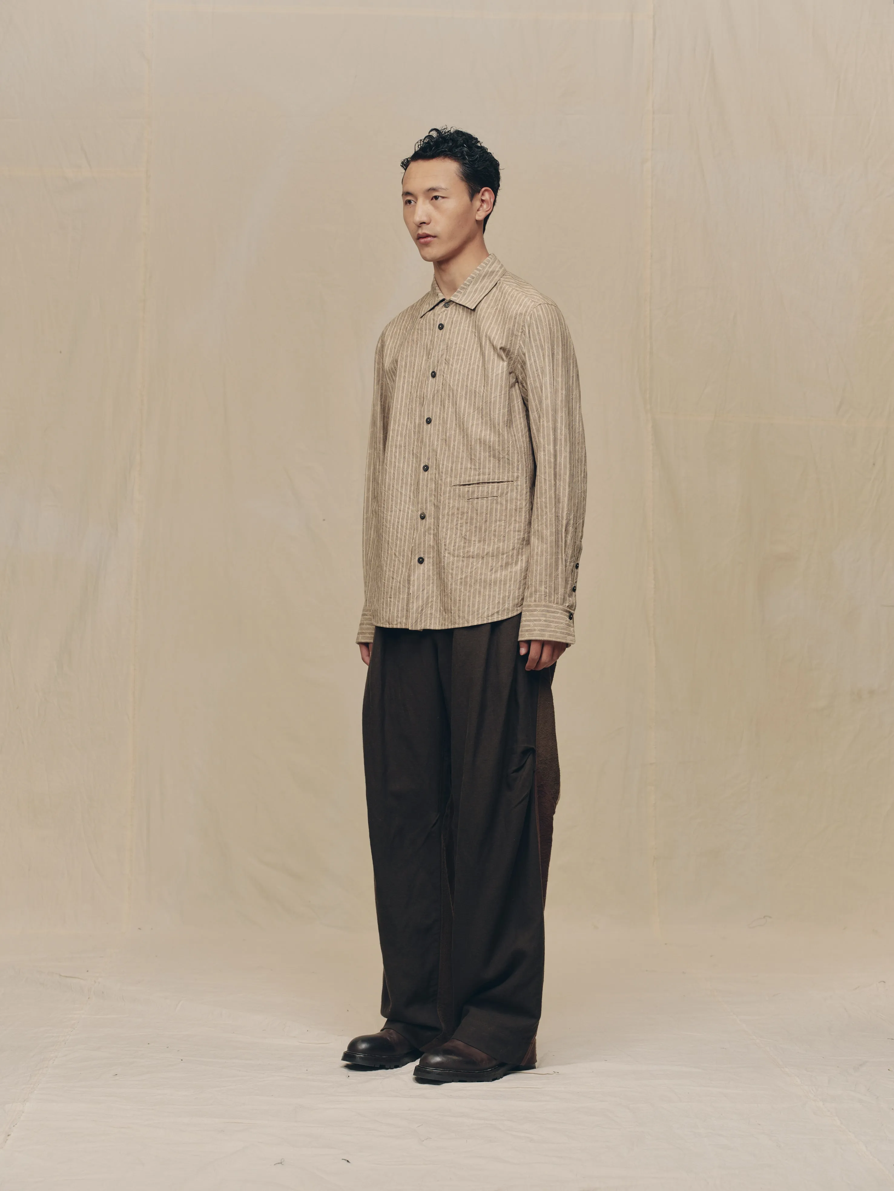JACQUARD STRIPE SHIRT sold by ziggy chen product image thumbnail 2