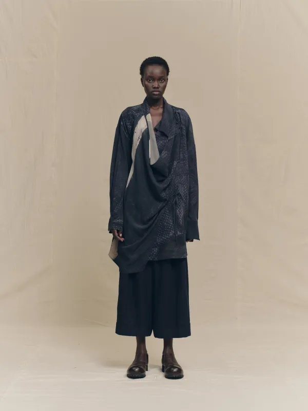 STRINGED LONG SHIRT sold by ziggy chen