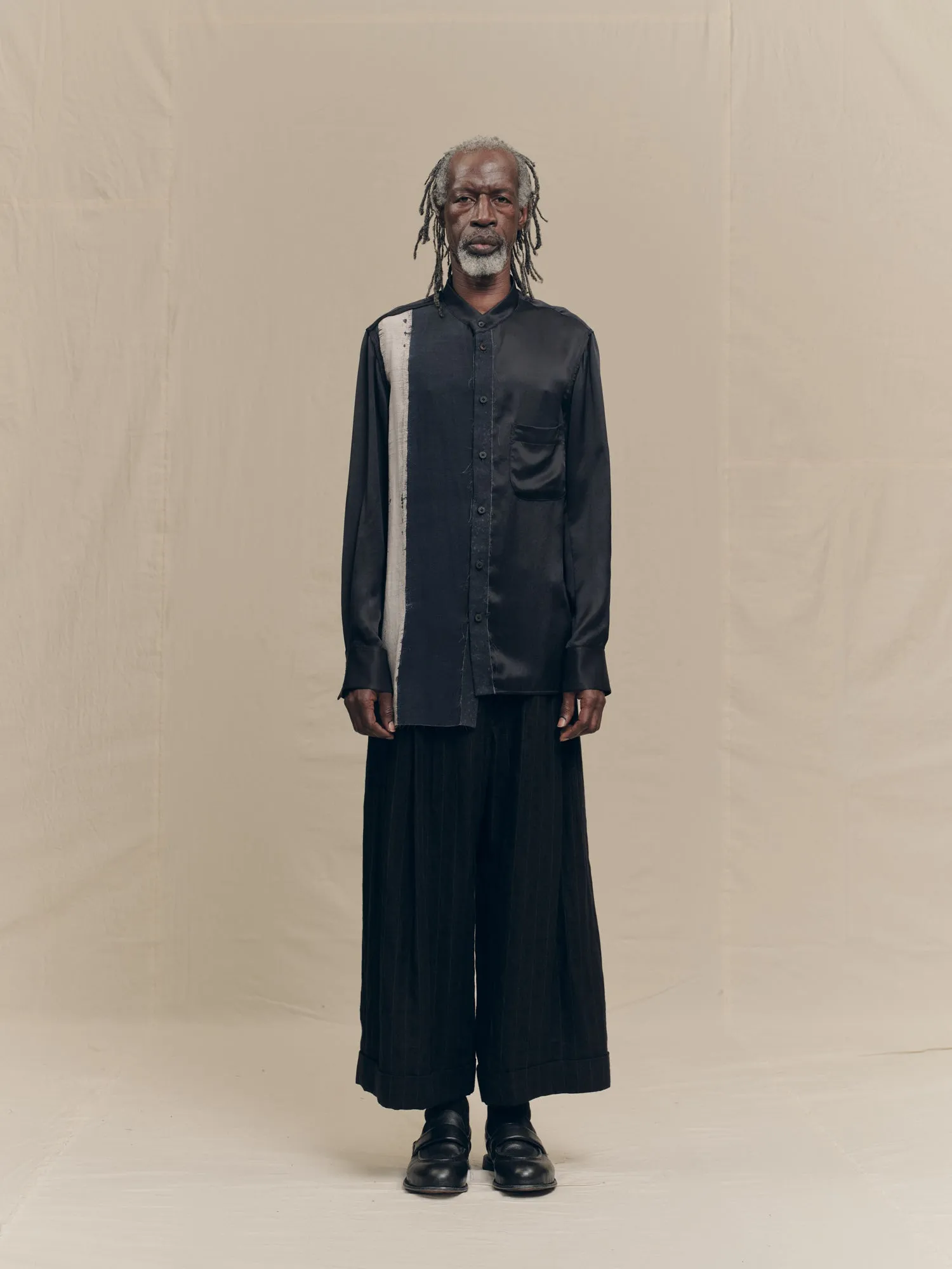 MANDARIN COLLAR SHIRT sold by ziggy chen