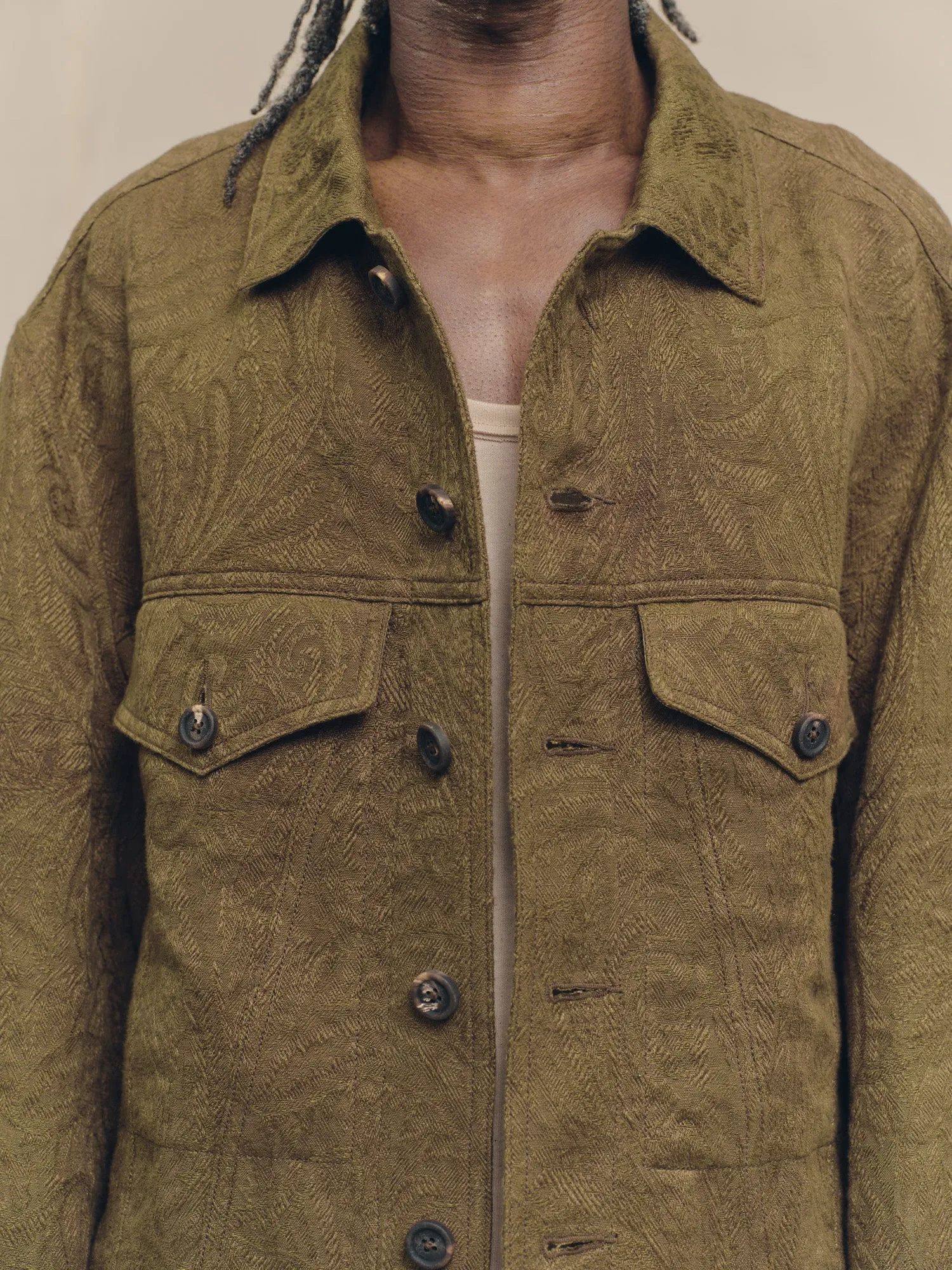 CROPPED JACKET sold by ziggy chen product image thumbnail 5