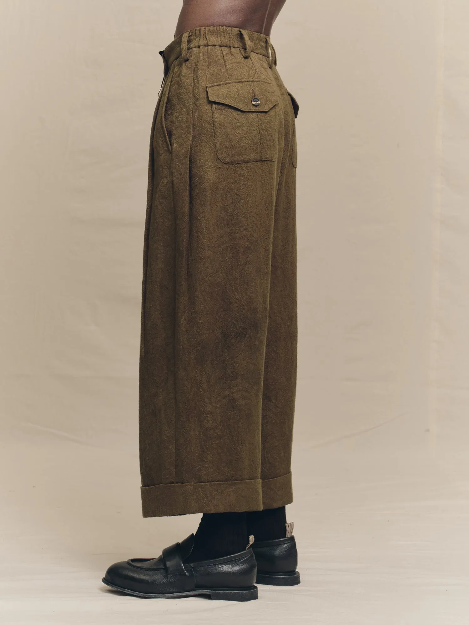 CROPPED TROUSERS sold by ziggy chen product image thumbnail 3