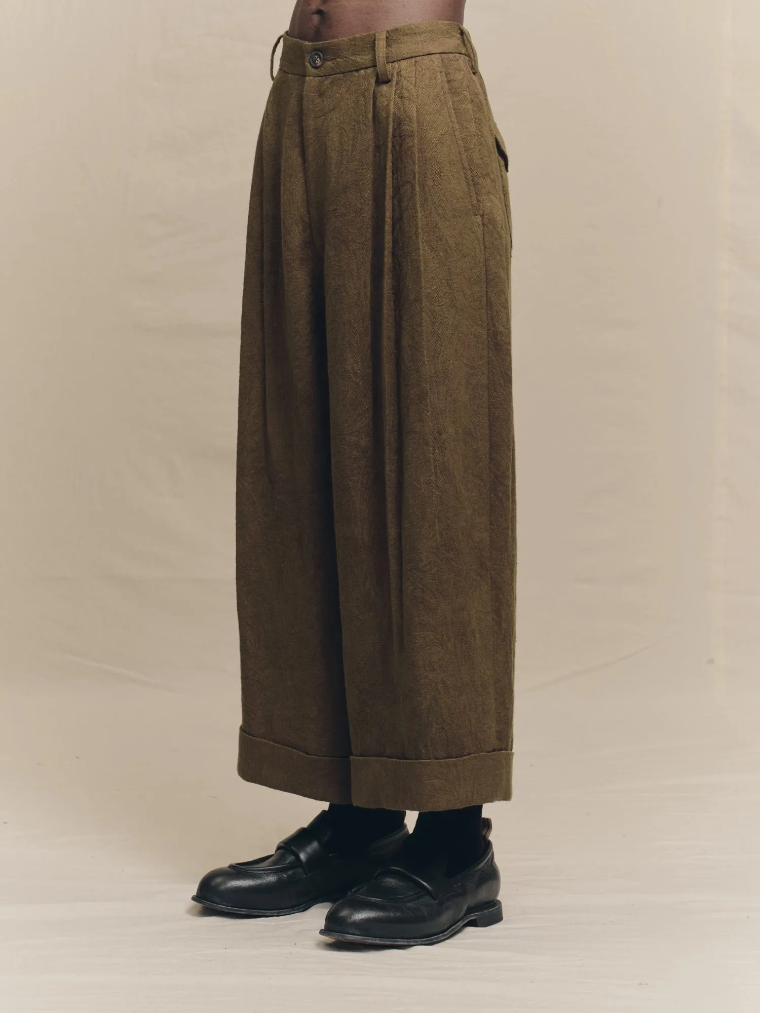 CROPPED TROUSERS sold by ziggy chen product image thumbnail 2