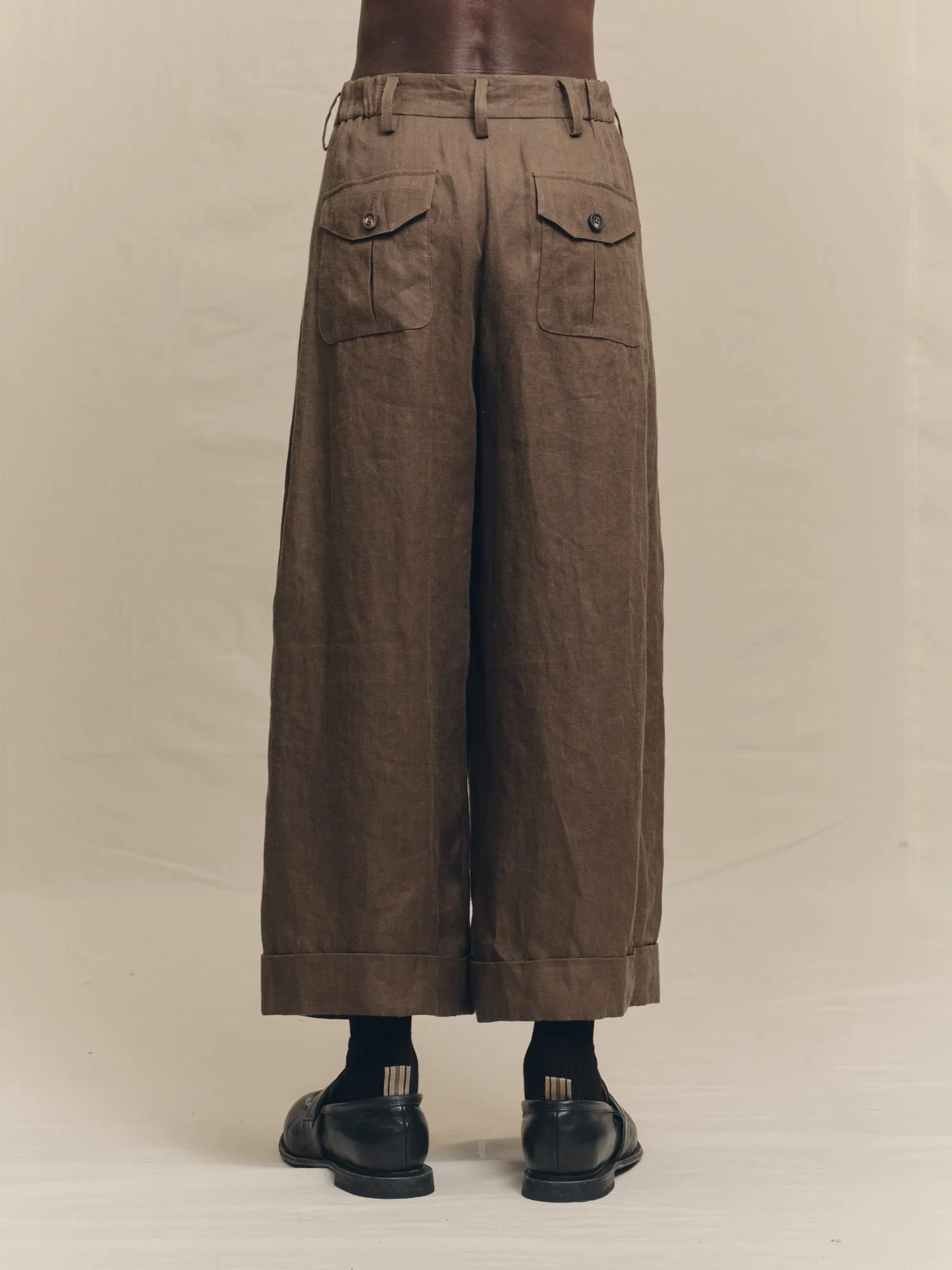 CROPPED TROUSERS sold by ziggy chen product image thumbnail 4