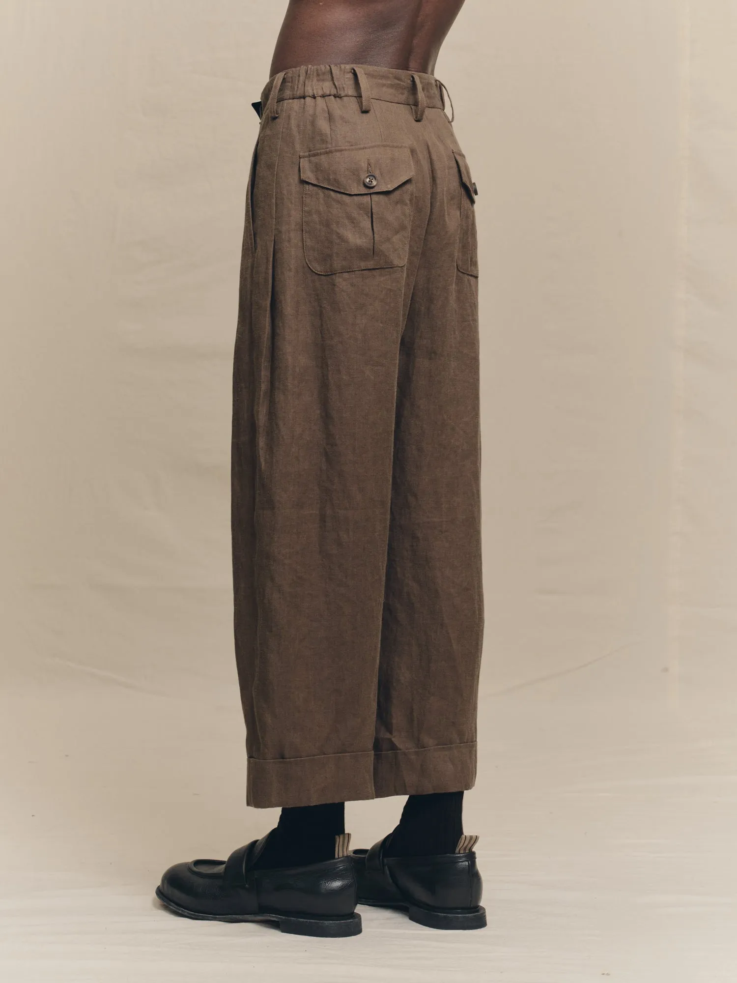 CROPPED TROUSERS sold by ziggy chen product image thumbnail 3