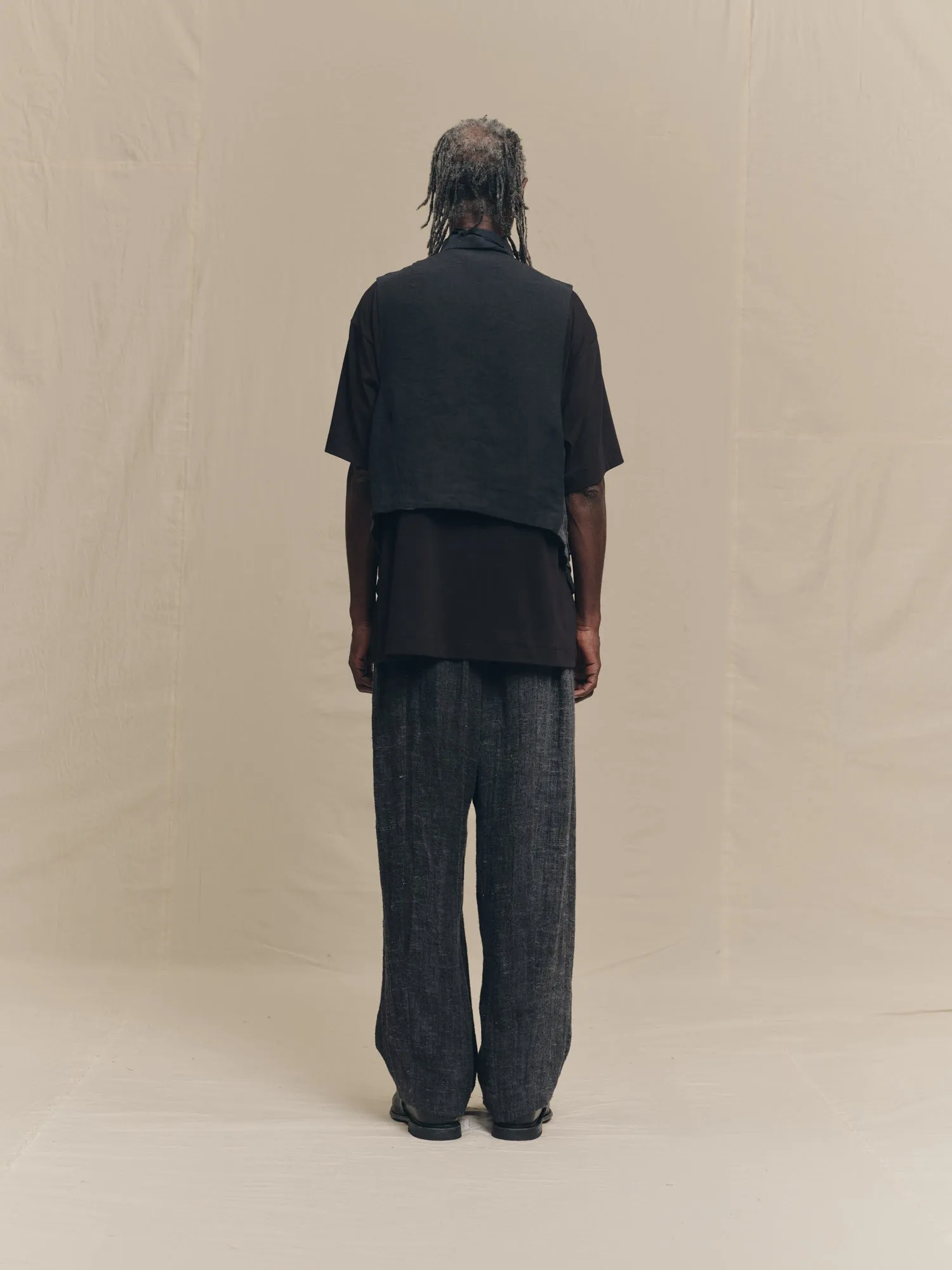 LAYERED POCKET WAISTCOAT sold by ziggy chen product image thumbnail 4