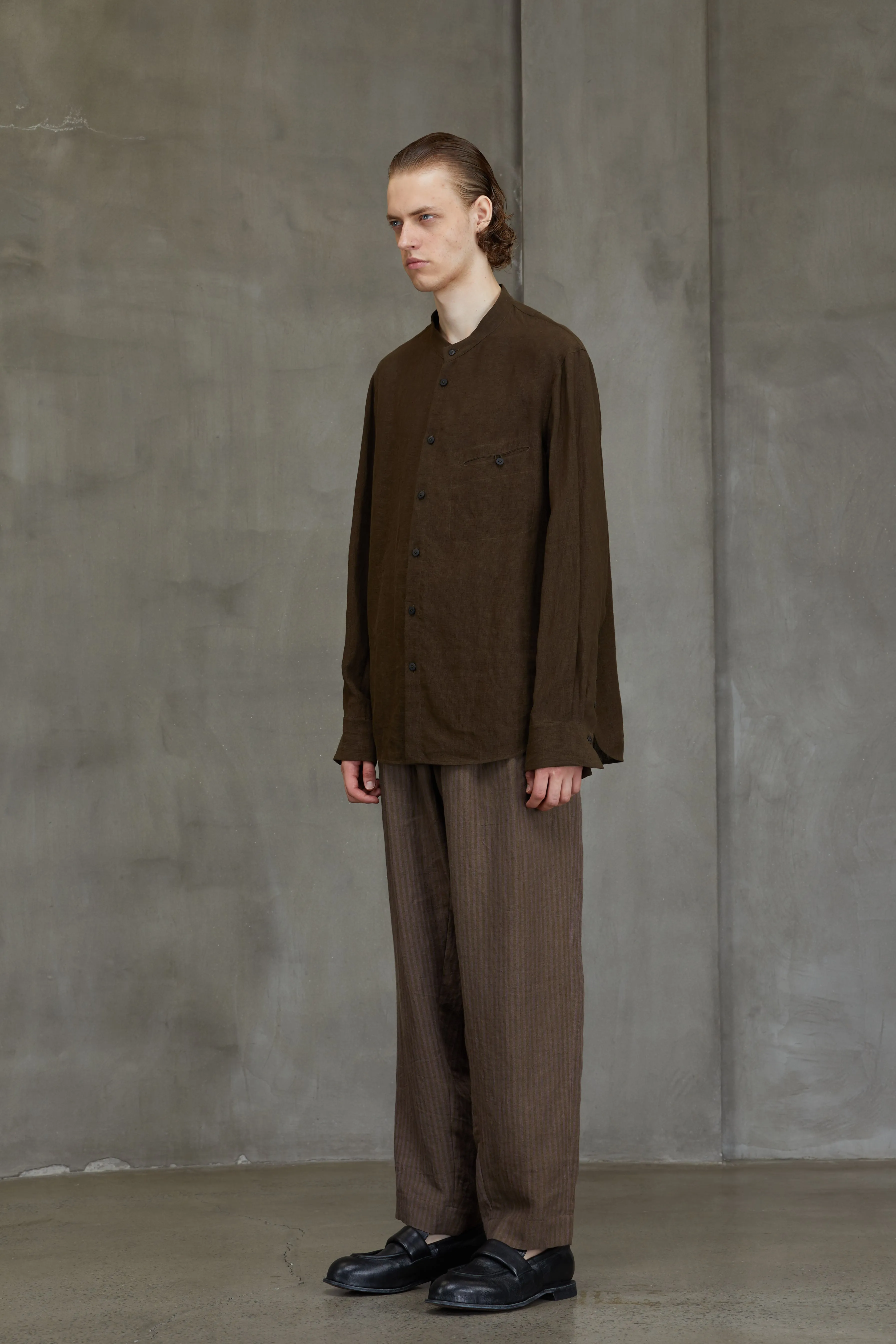 PUPPYTOOTH MANDARIN COLLAR SHIRT sold by ziggy chen product image thumbnail 2