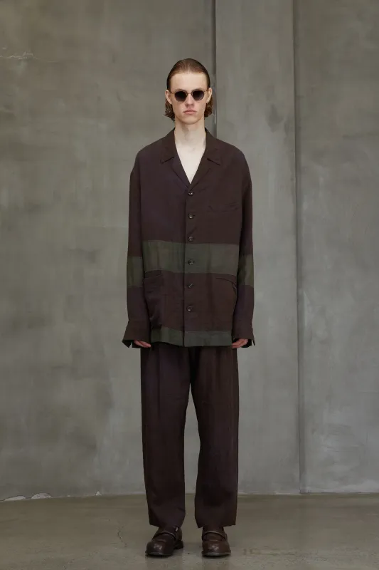 PATCHWORK SHIRT JACKET sold by ziggy chen