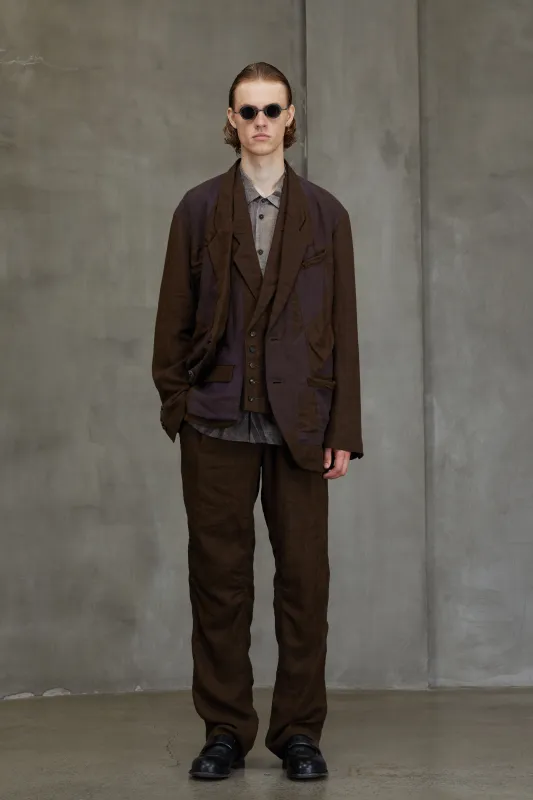 PATCHWORK 2 BUTTON JACKET sold by ziggy chen