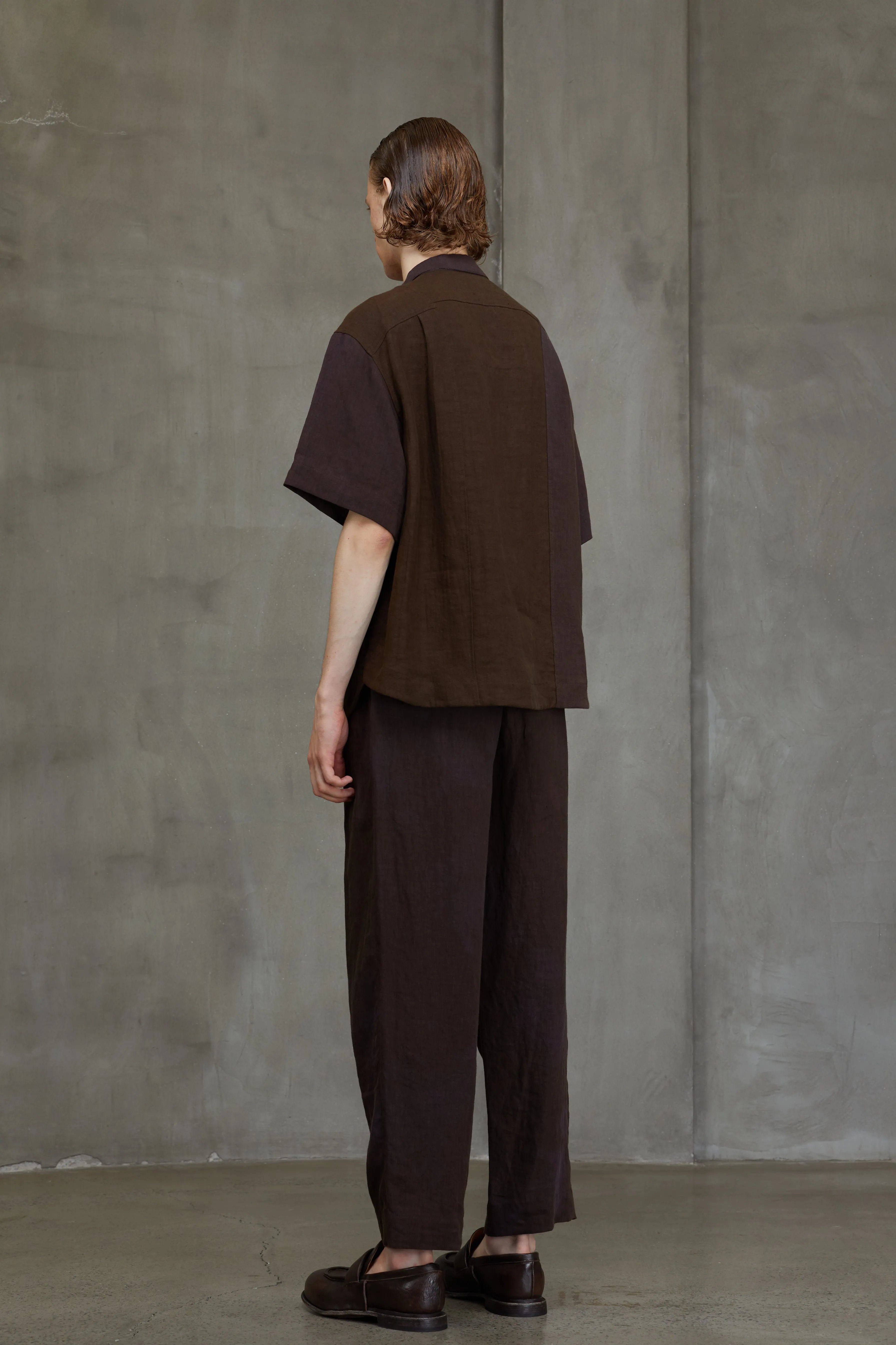 PATCHWORK SHORT SLEEVE SHIRT sold by ziggy chen product image thumbnail 3