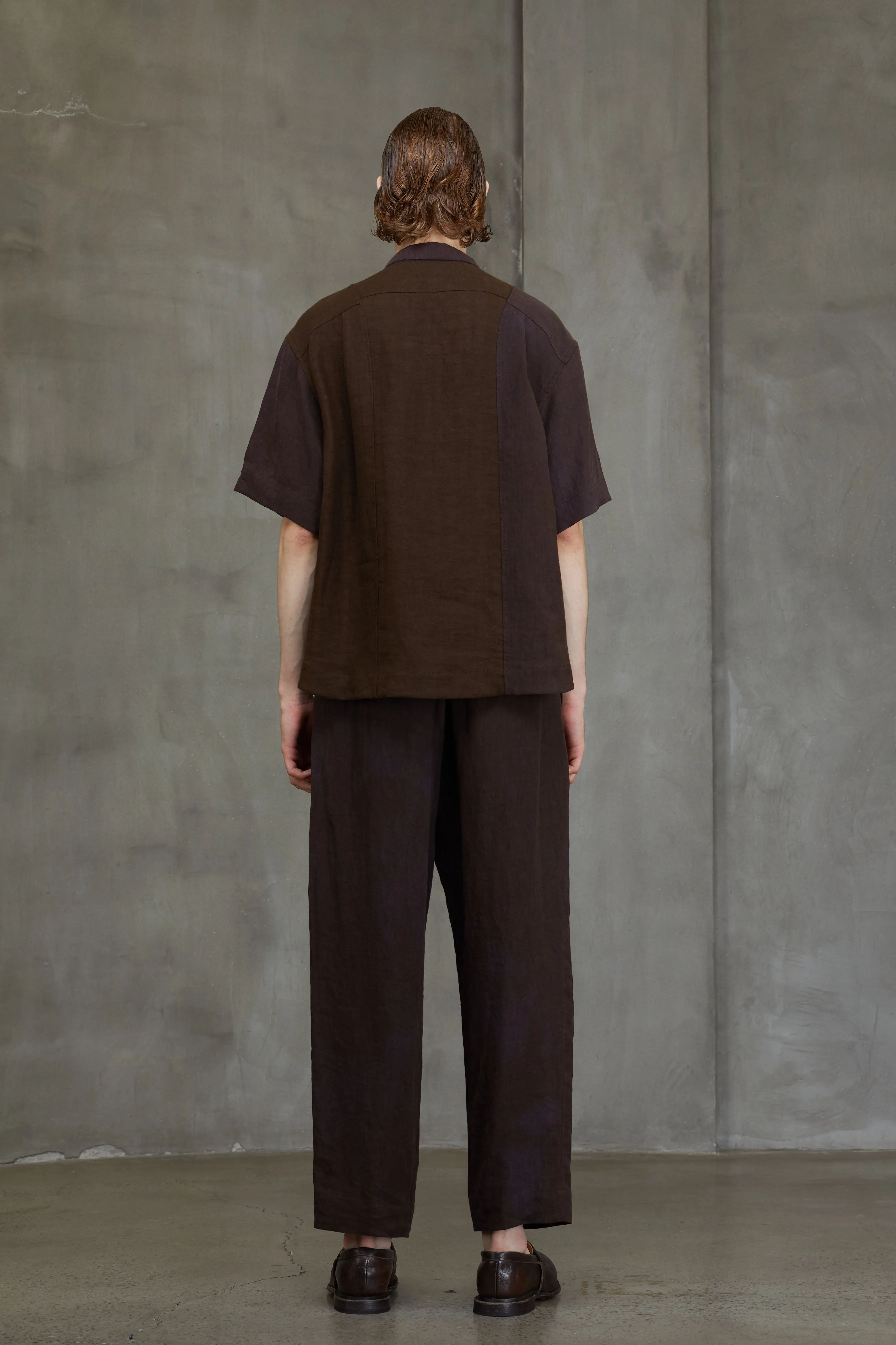 PATCHWORK SHORT SLEEVE SHIRT sold by ziggy chen product image thumbnail 4
