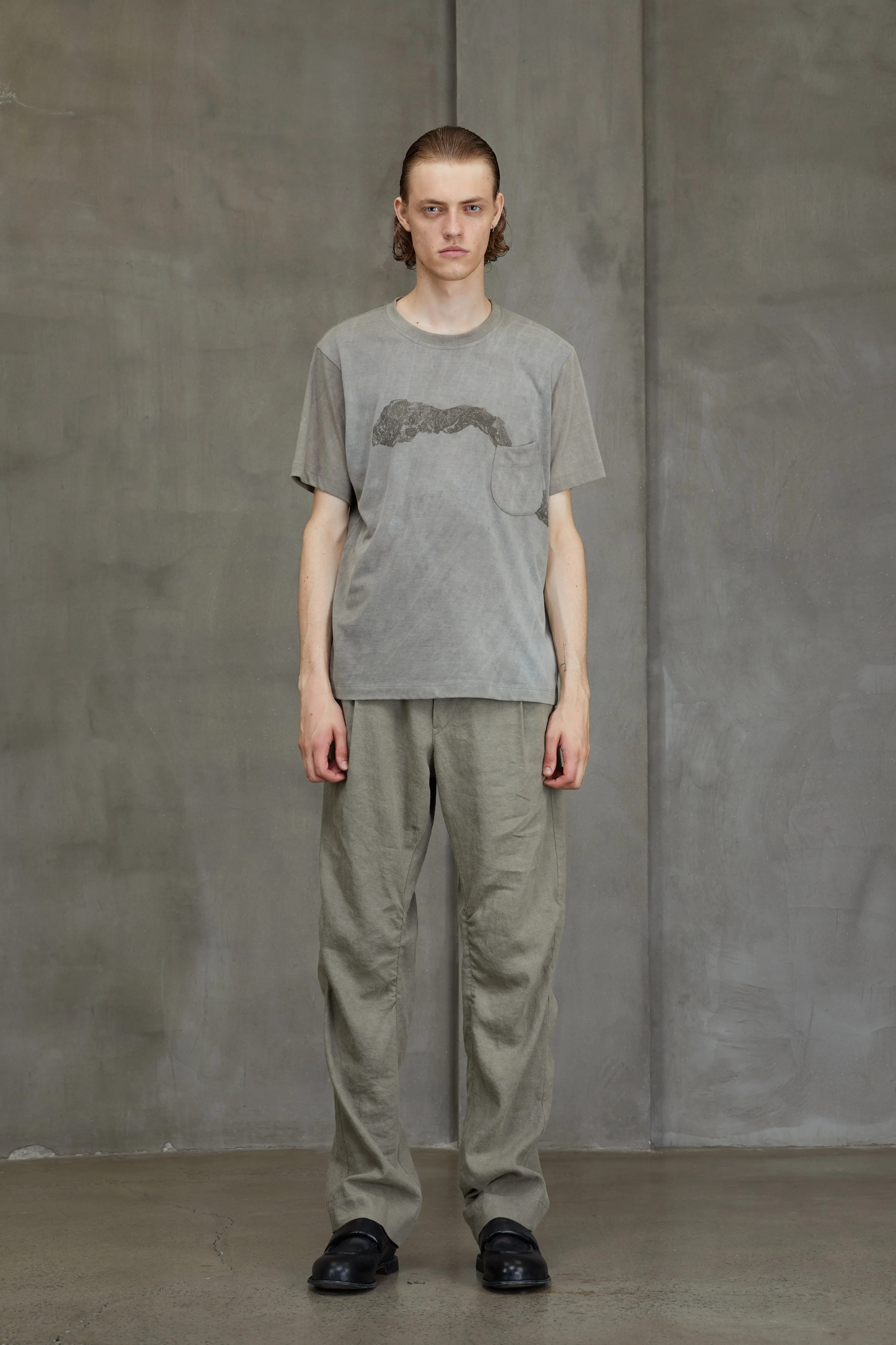 DIGITAL PRINT FRONT POCKET T-SHIRT sold by ziggy chen