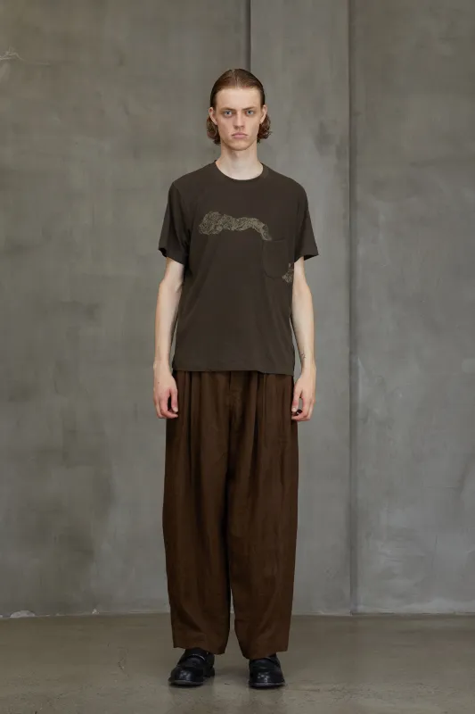 DIGITAL PRINT FRONT POCKET T-SHIRT sold by ziggy chen