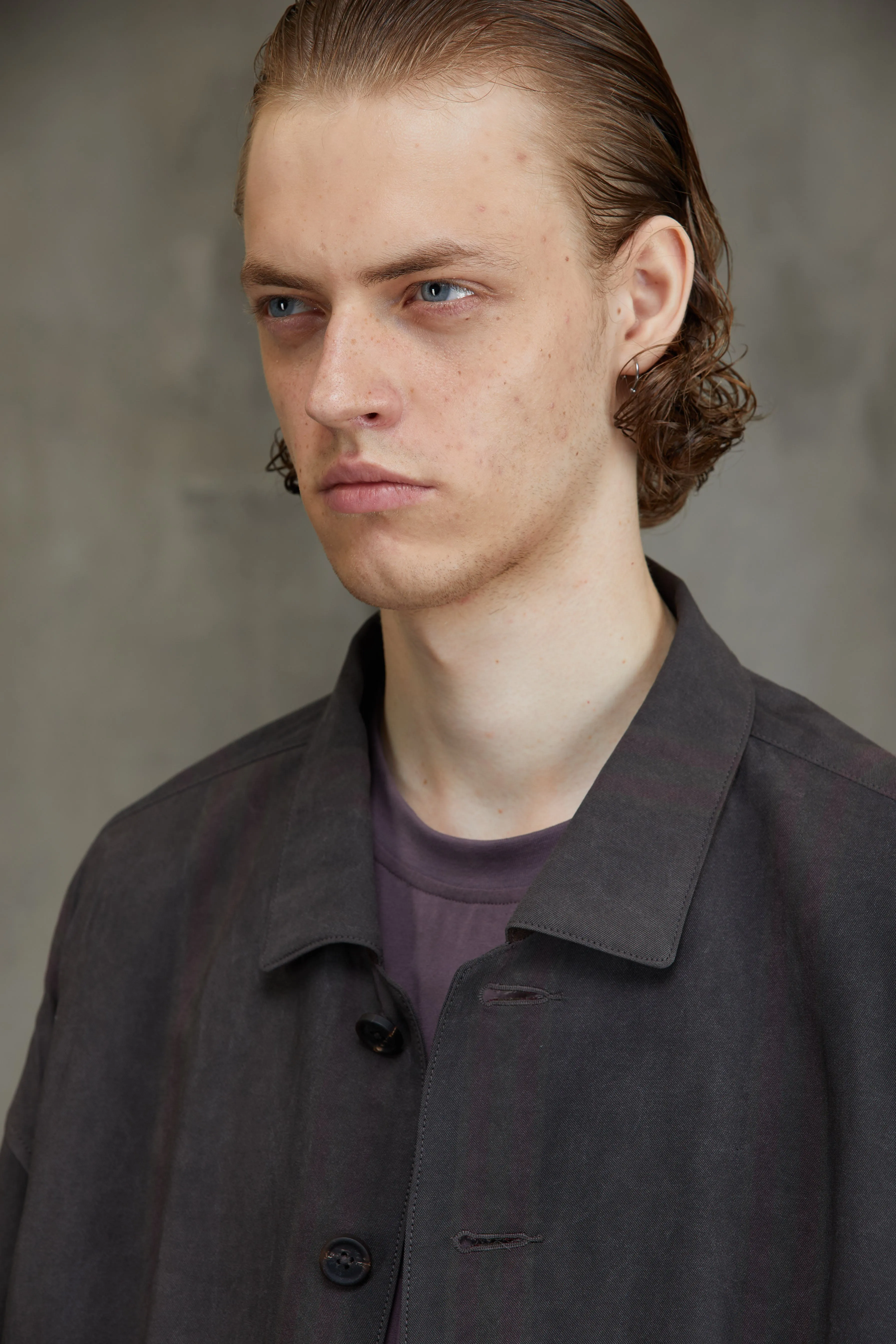 SPREAD COLLAR CROPPED JACKET sold by ziggy chen product image thumbnail 5