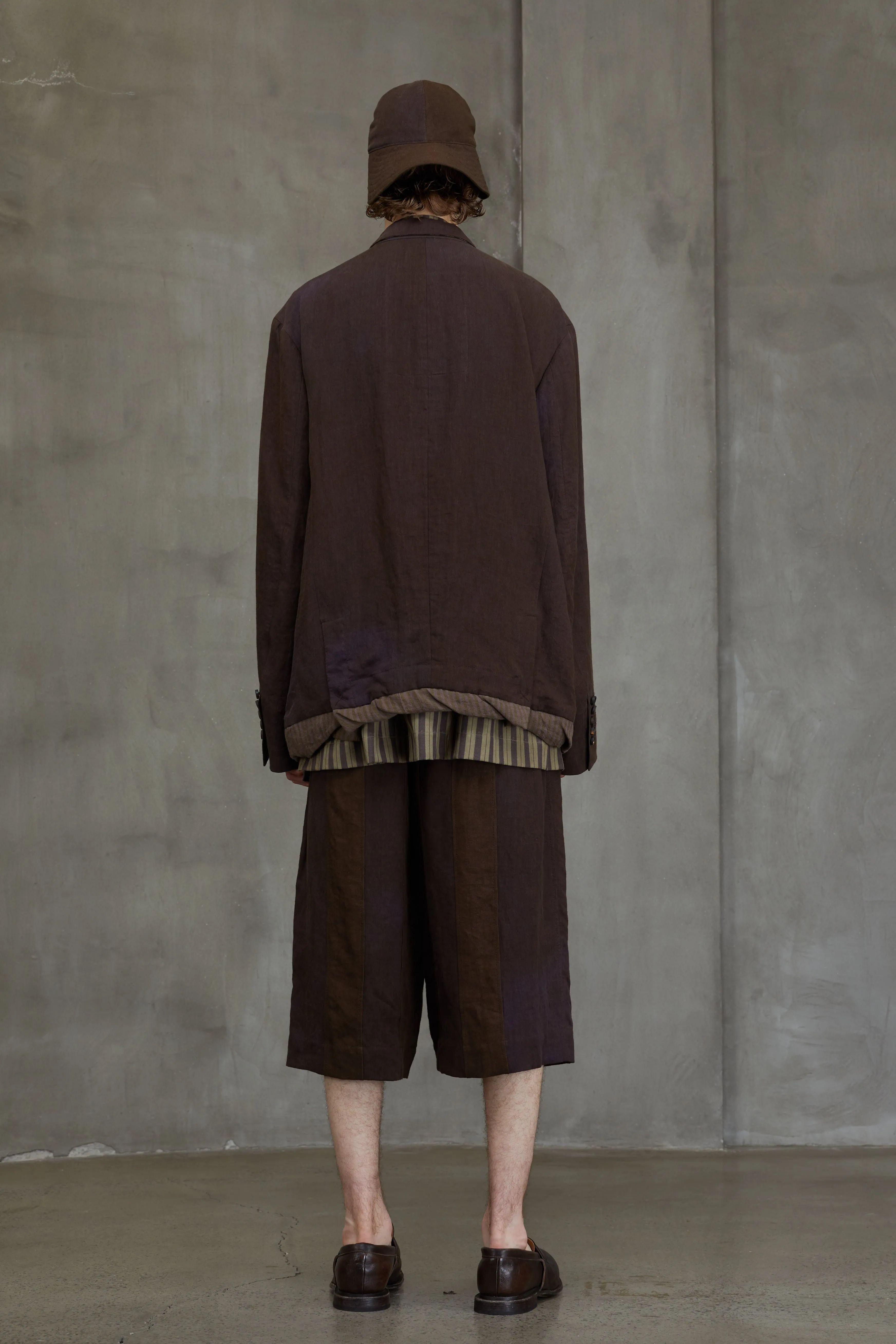 DOUBLE BREASTED COLLAGE JACKET sold by ziggy chen product image thumbnail 4