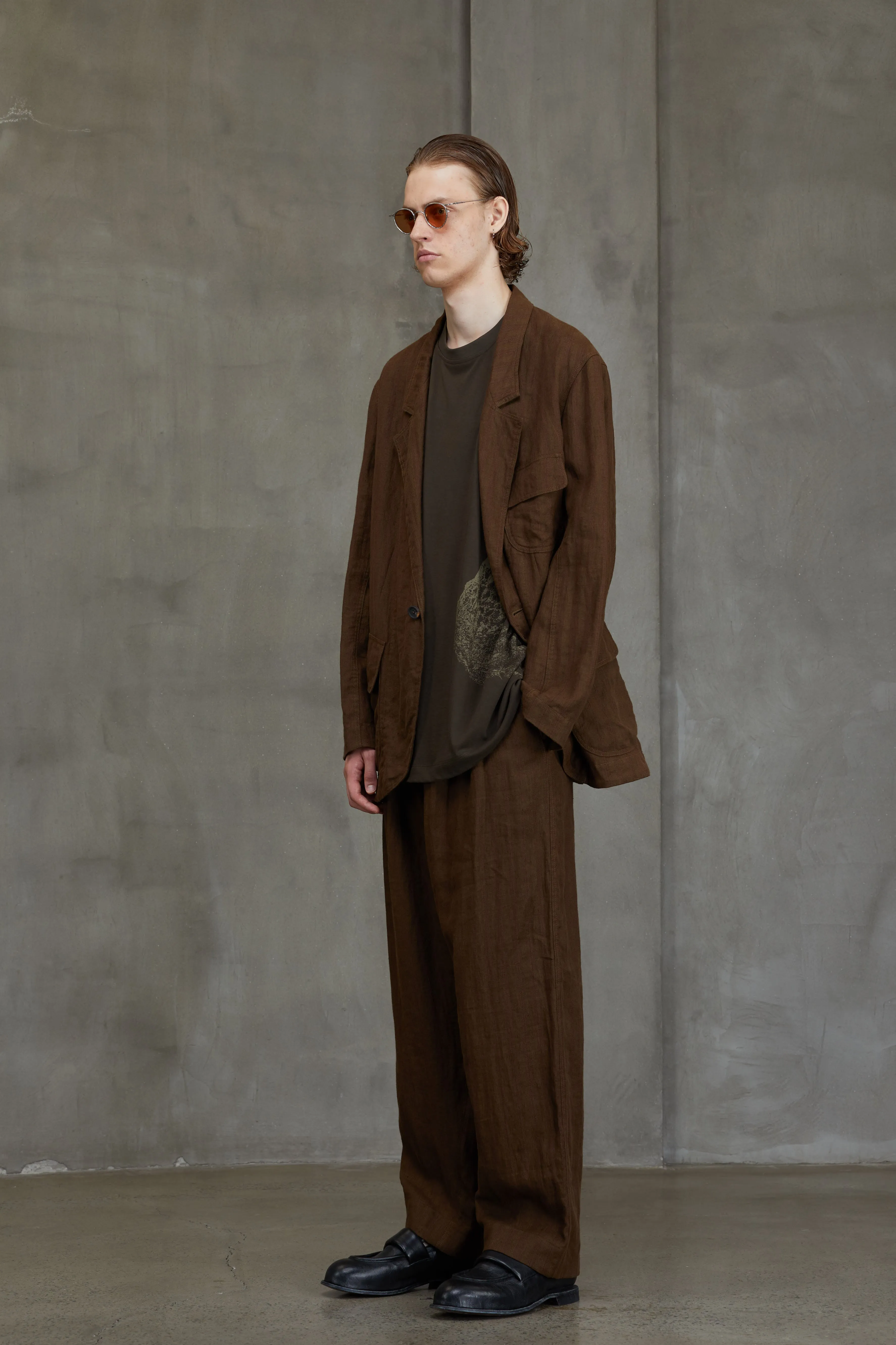1 BUTTON LONG JACKET sold by ziggy chen product image thumbnail 2