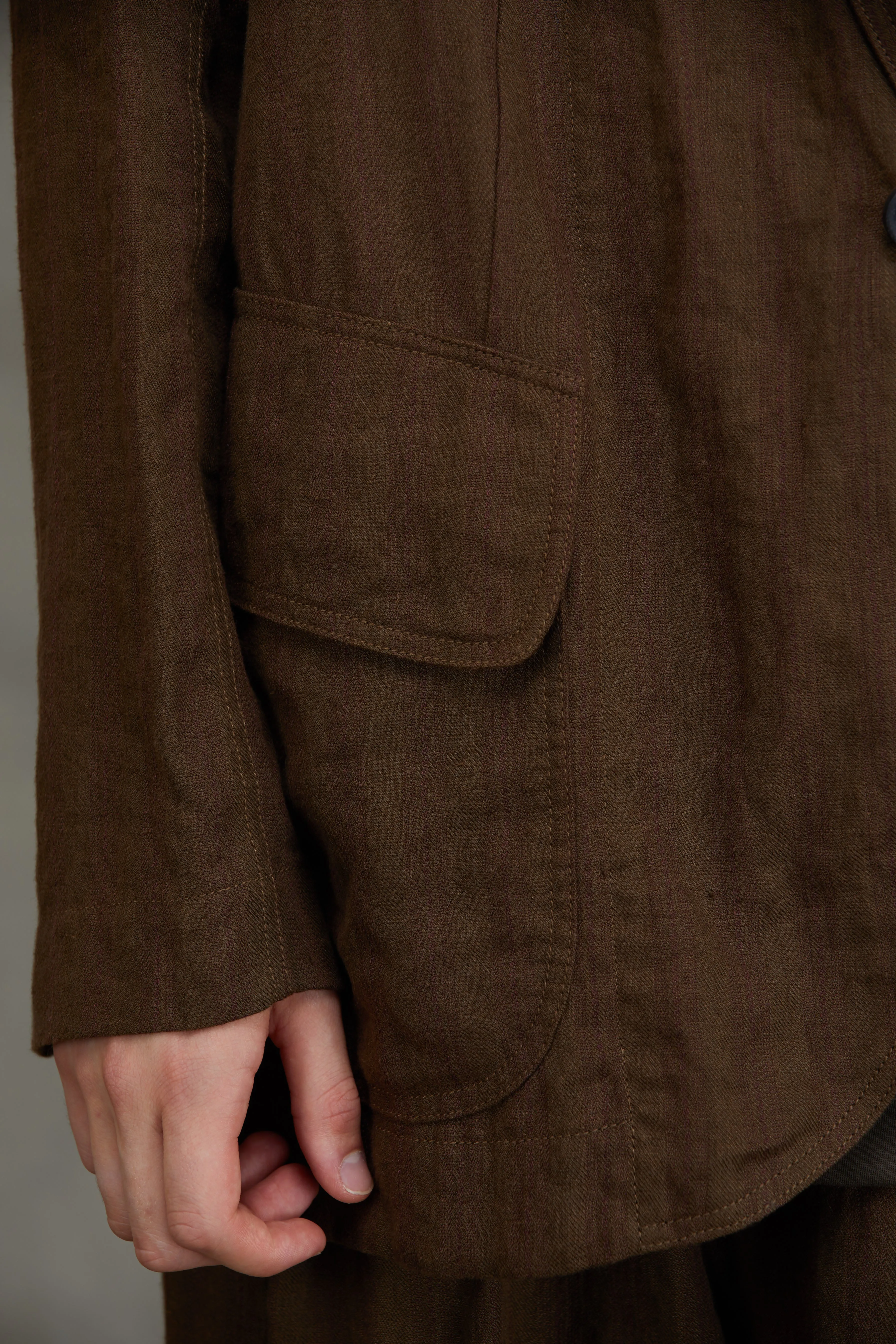 1 BUTTON LONG JACKET sold by ziggy chen product image thumbnail 5