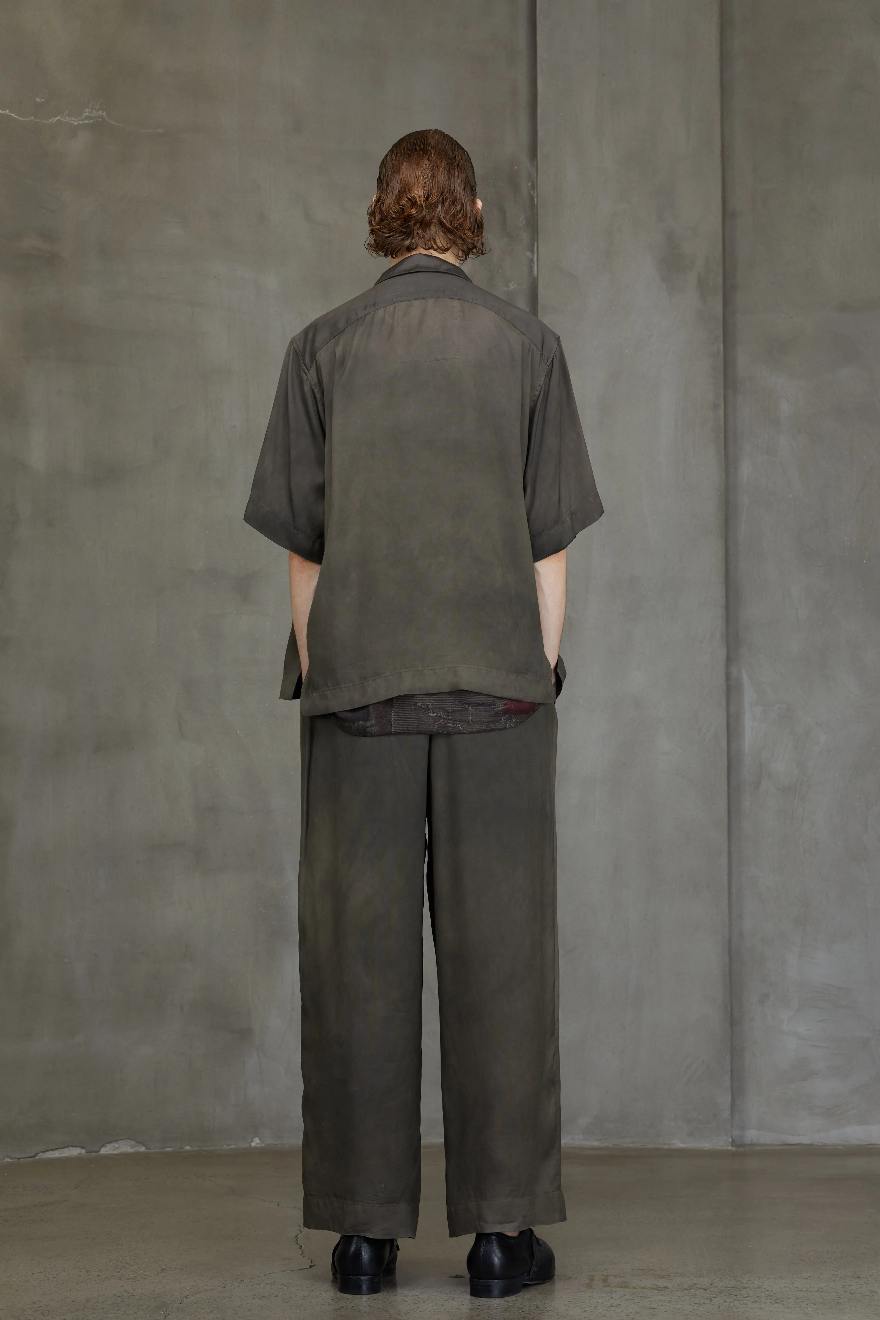 SPREAD COLLAR SHORT SLEEVE SHIRT sold by ziggy chen product image thumbnail 4