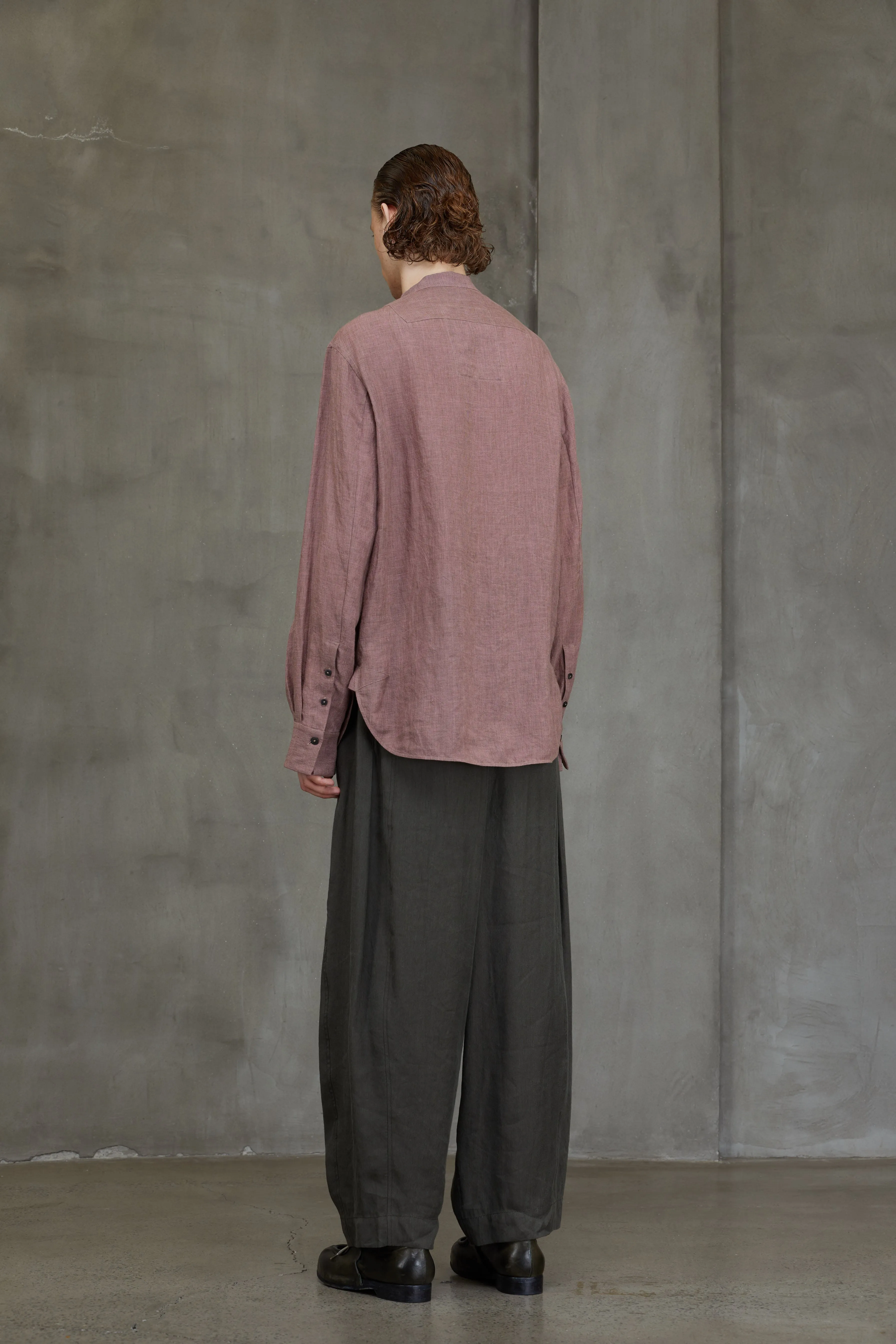 CLASSIC MANDARIN COLLAR SHIRT sold by ziggy chen product image thumbnail 3