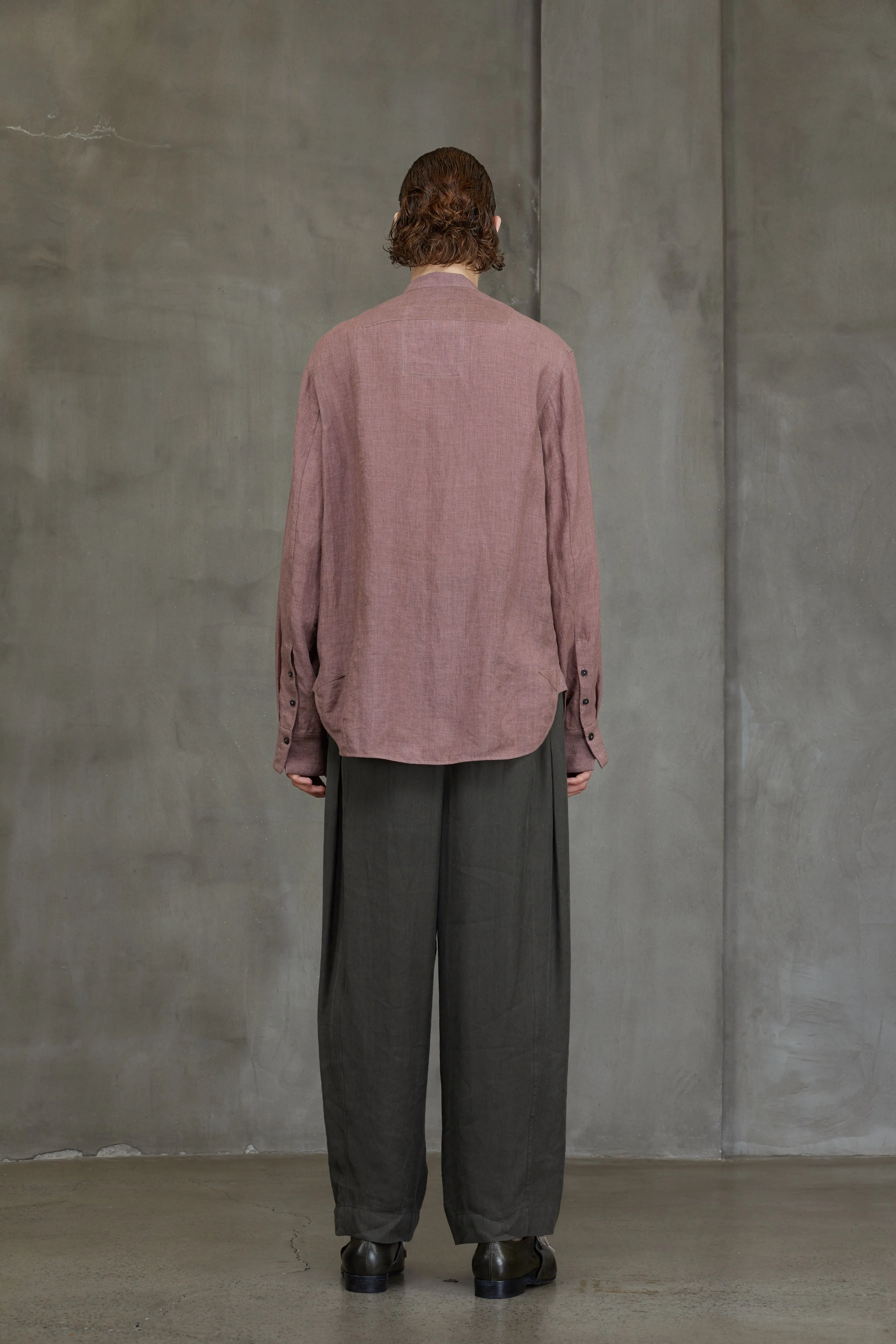 CLASSIC MANDARIN COLLAR SHIRT sold by ziggy chen product image thumbnail 4