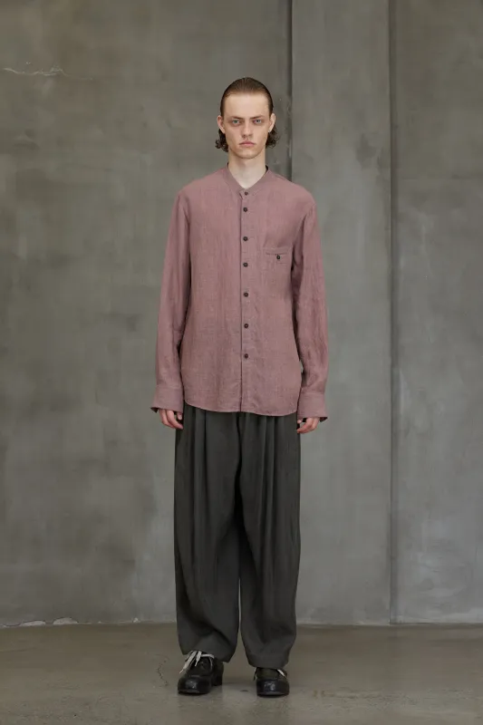 CLASSIC MANDARIN COLLAR SHIRT sold by ziggy chen