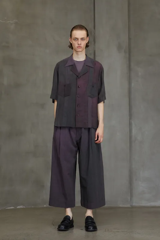 PATCHWORK SHORT SLEEVE SHIRT sold by ziggy chen