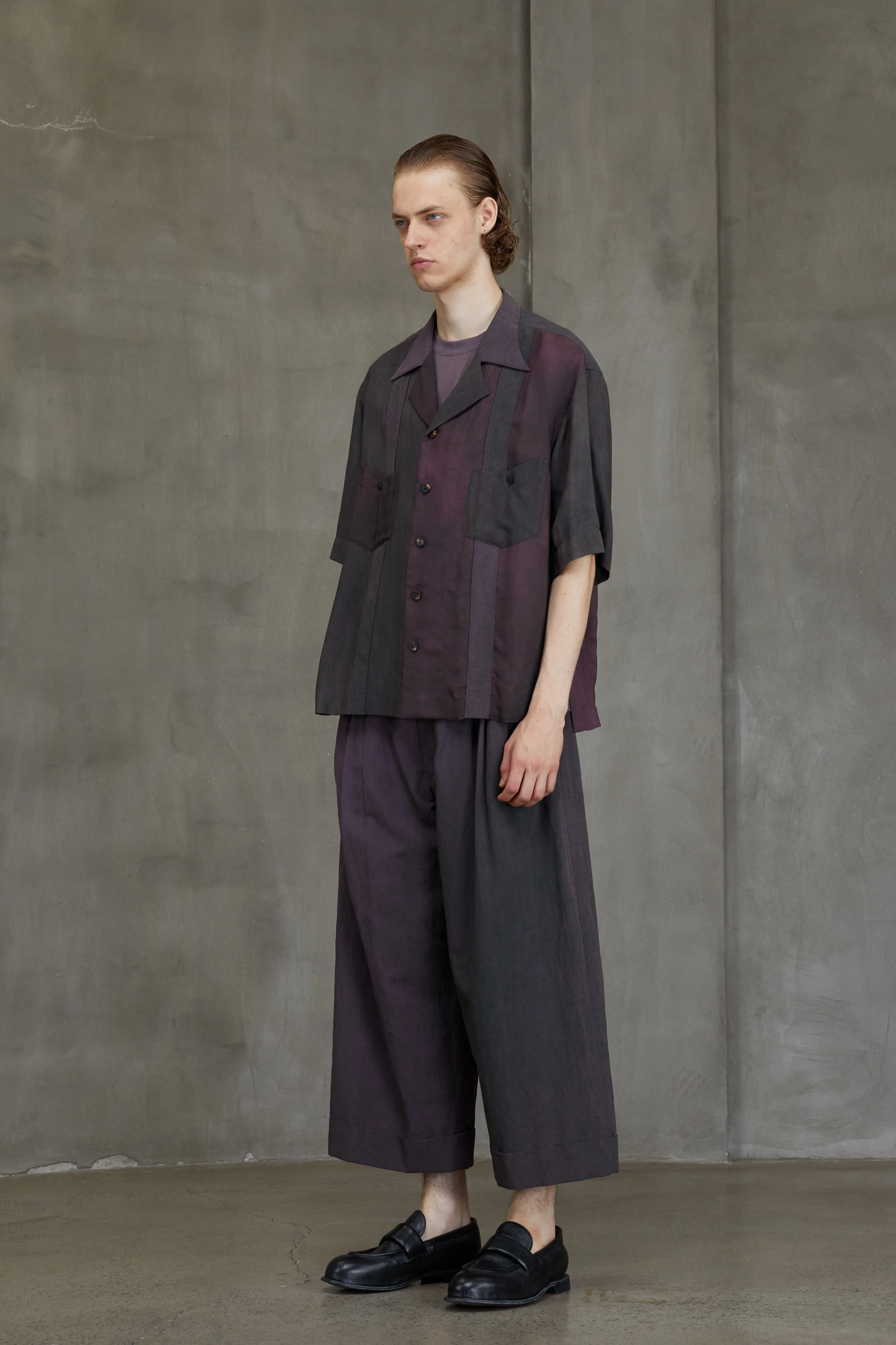 PATCHWORK SHORT SLEEVE SHIRT sold by ziggy chen product image thumbnail 2