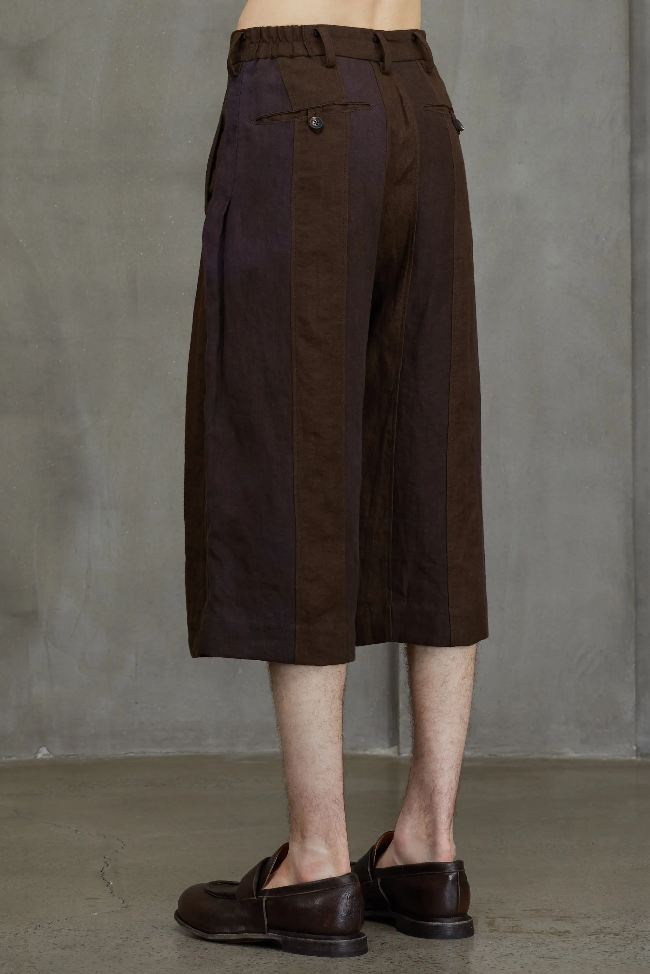 WIDE LEG CROPPED TROUSERS sold by ziggy chen product image thumbnail 3