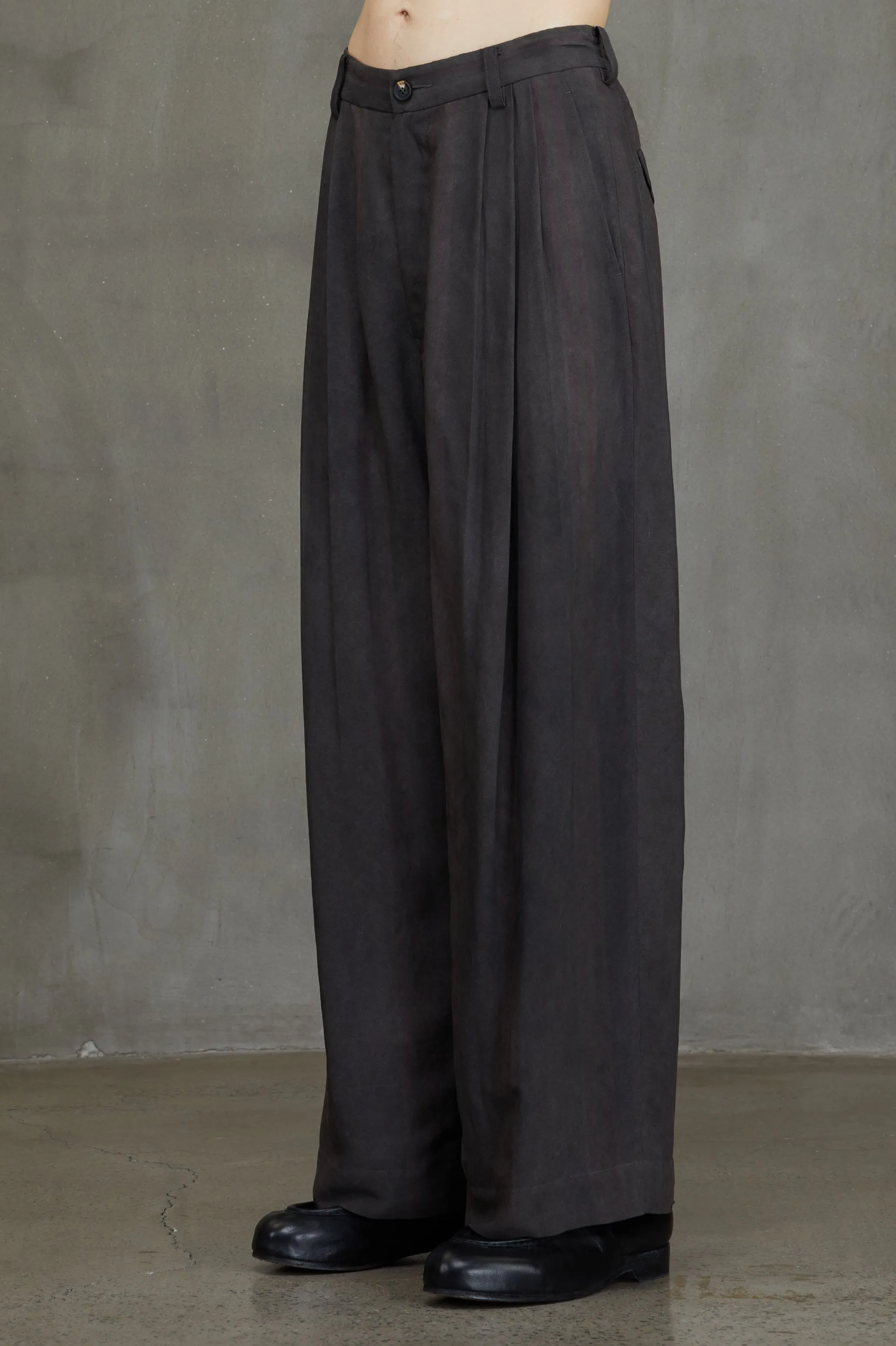 STRAIGHT LEG WIDE TROUSERS sold by ziggy chen product image thumbnail 2
