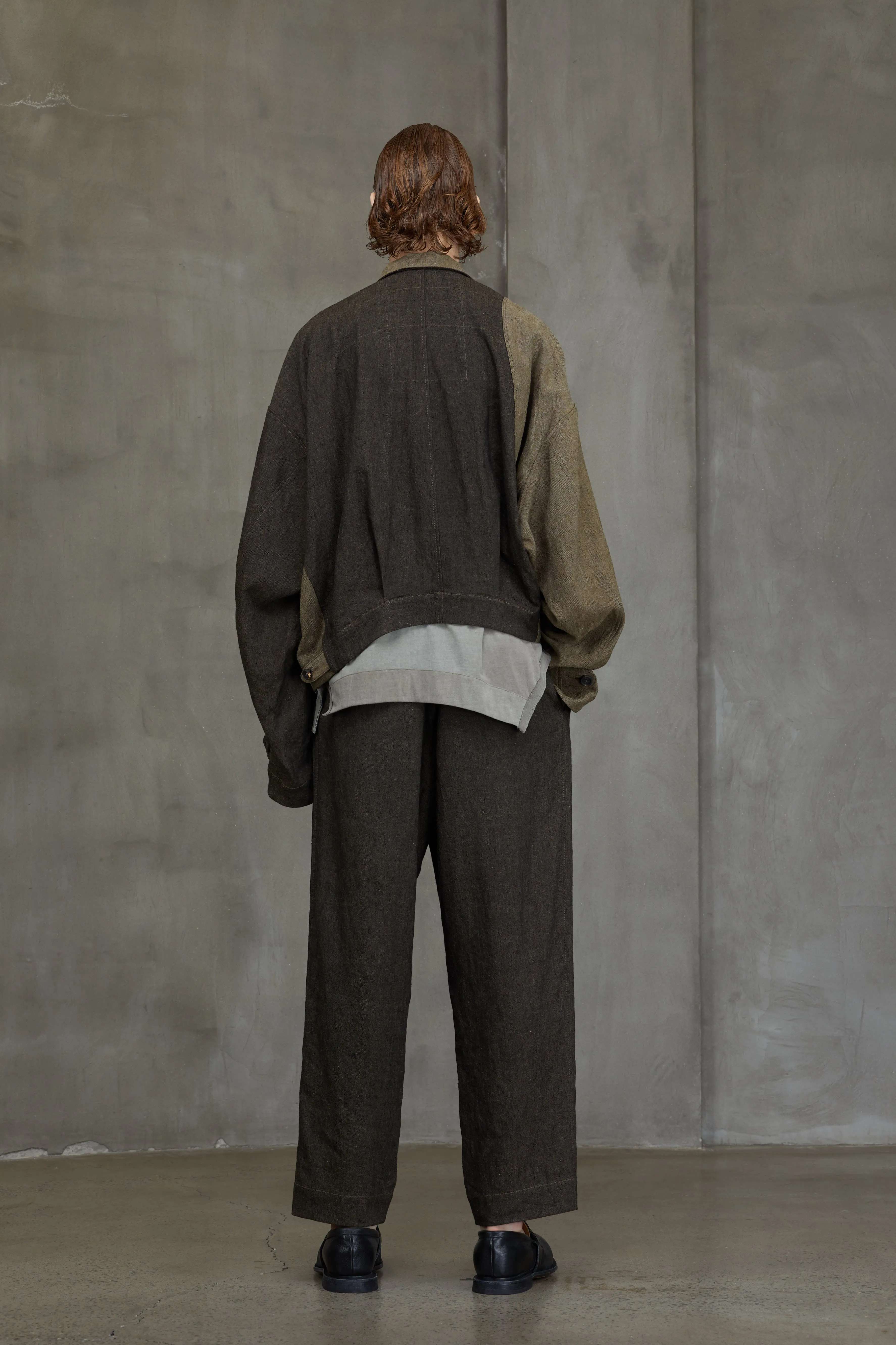 COLLAGED WORKERS JACKET sold by ziggy chen product image thumbnail 4