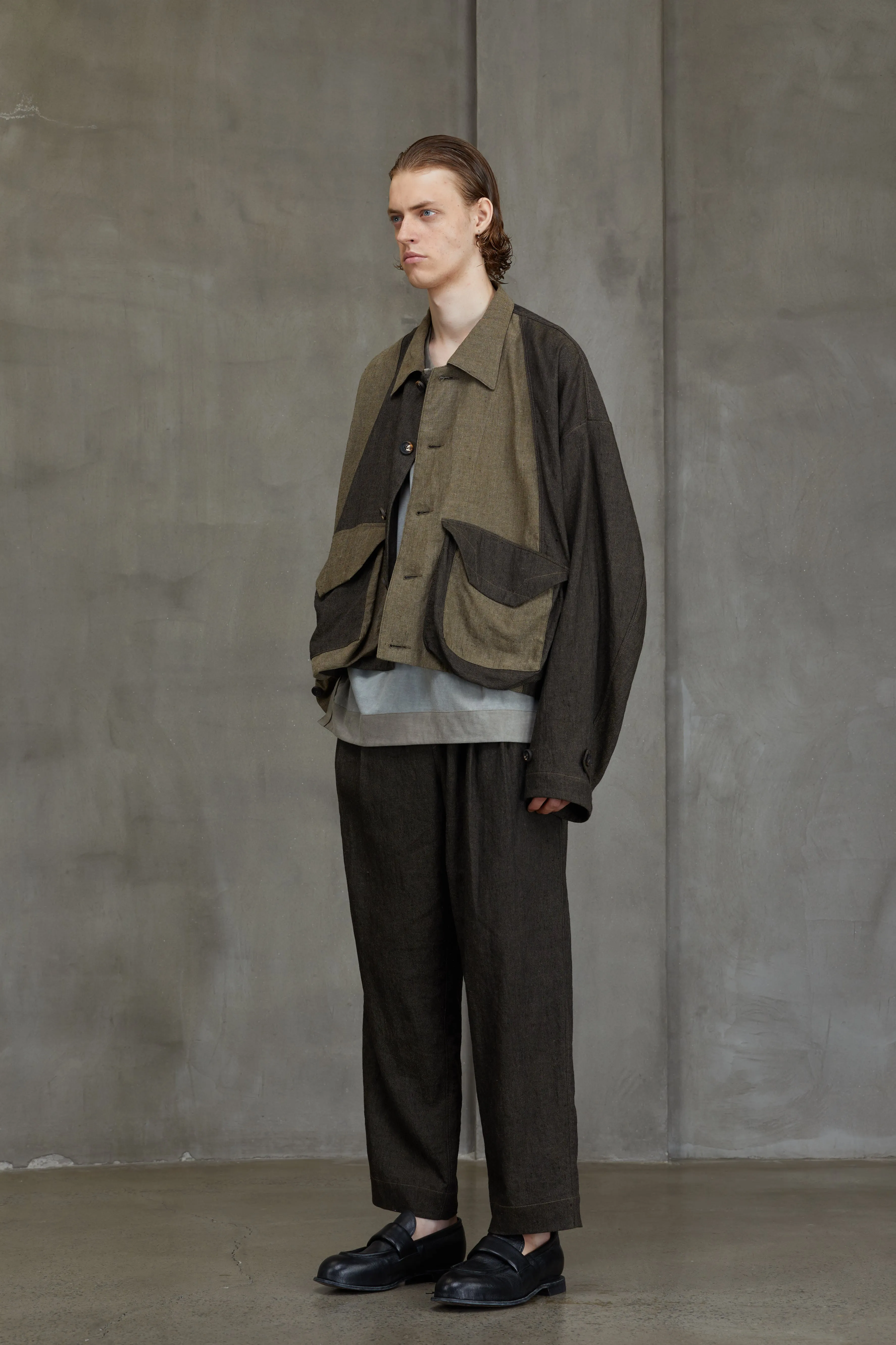 COLLAGED WORKERS JACKET sold by ziggy chen product image thumbnail 2