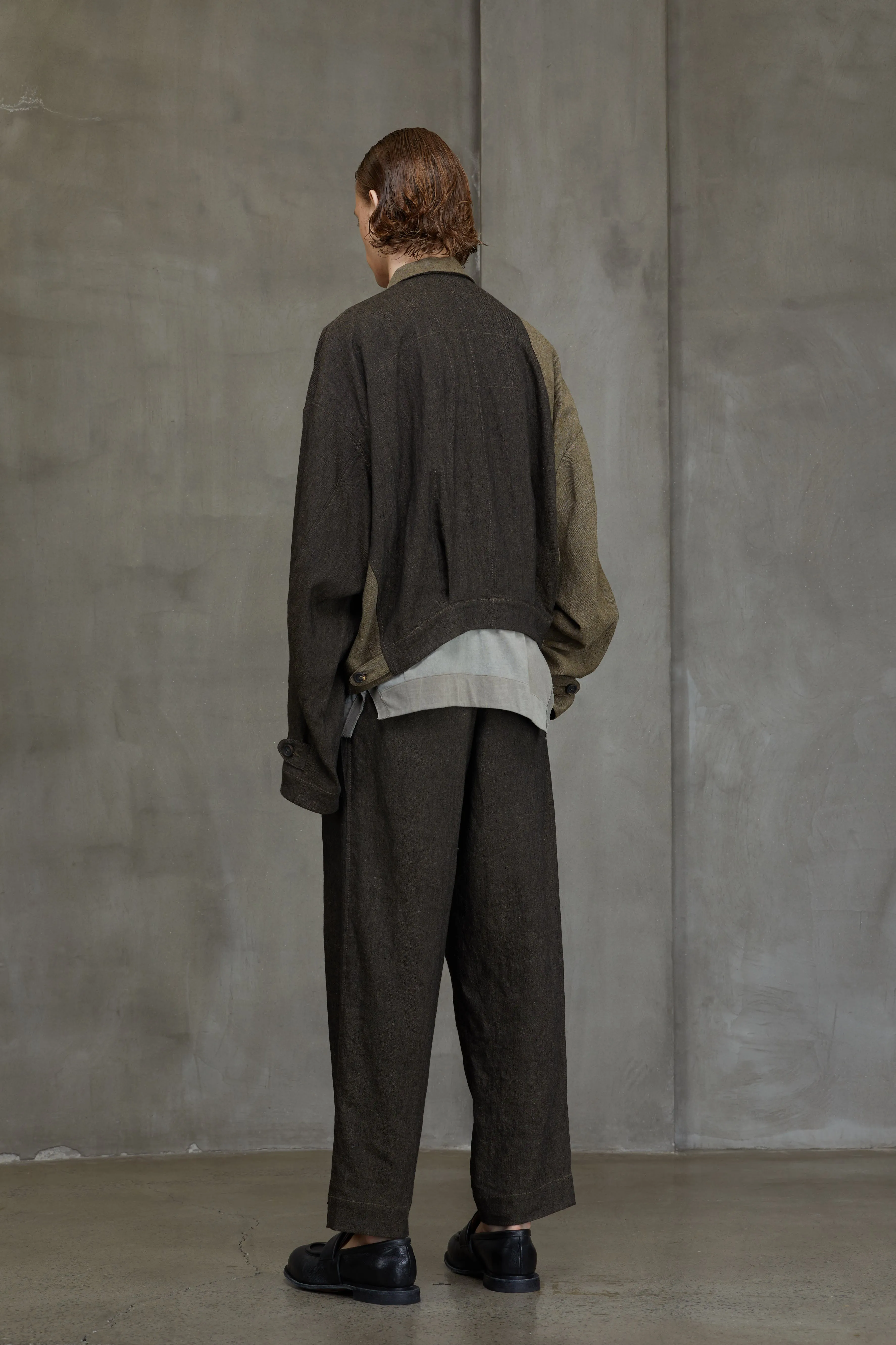 COLLAGED WORKERS JACKET sold by ziggy chen product image thumbnail 3