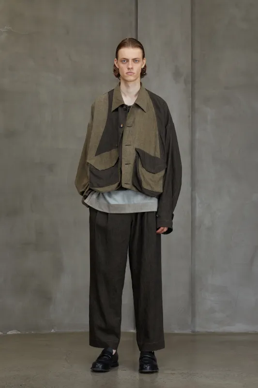 COLLAGED WORKERS JACKET sold by ziggy chen