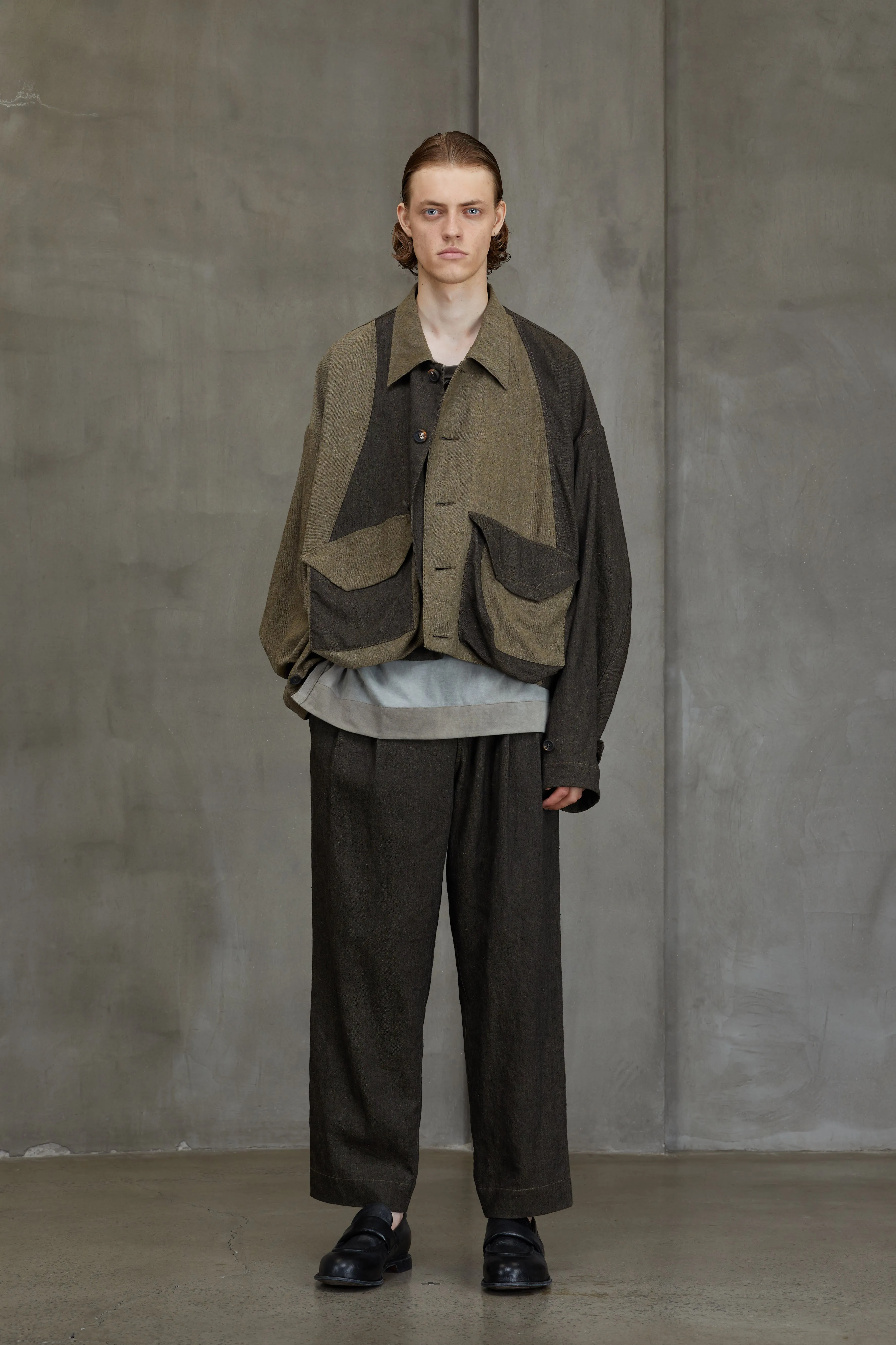 COLLAGED WORKERS JACKET sold by ziggy chen