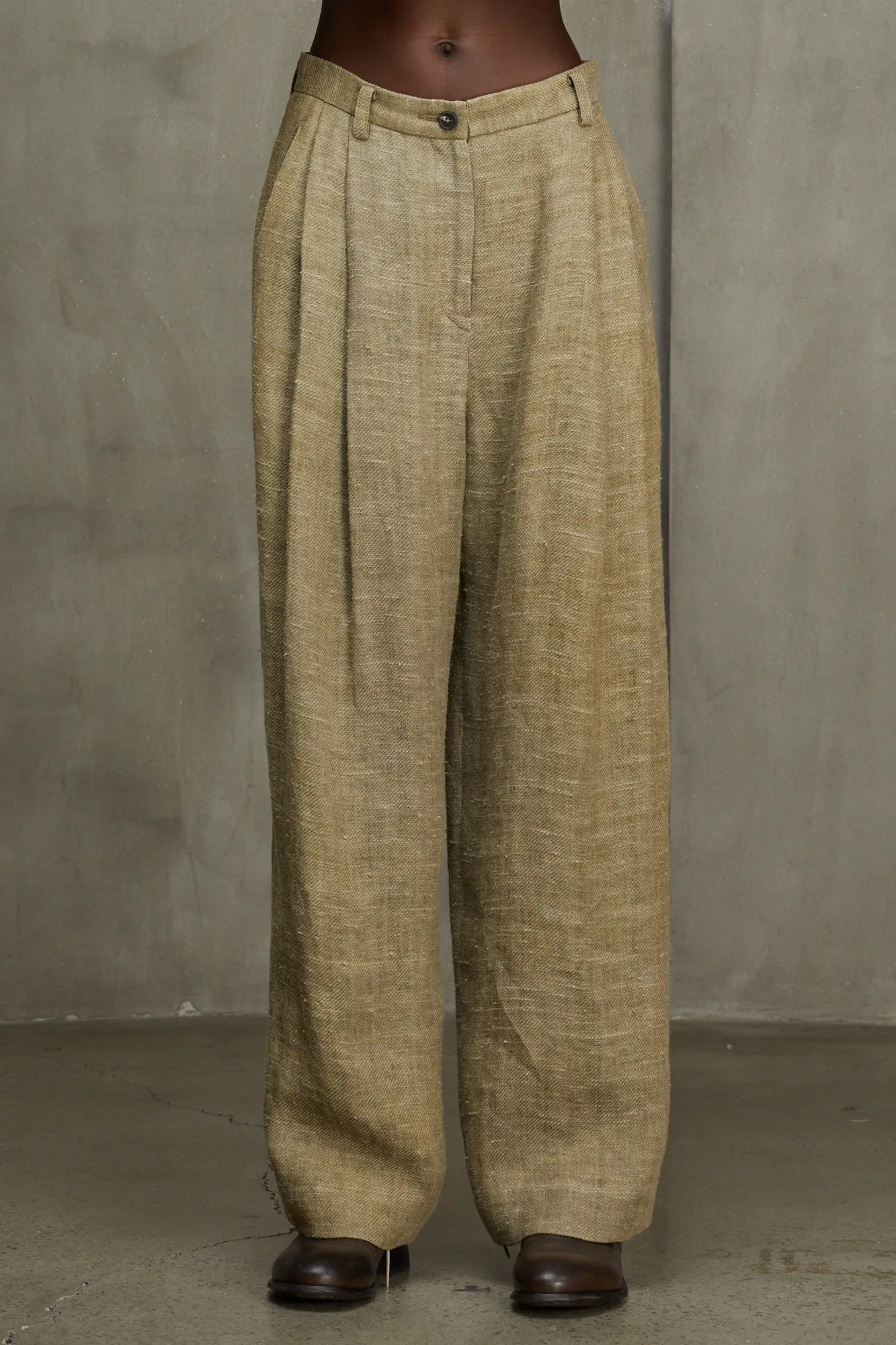 STRAIGHT LEG TROUSERS sold by ziggy chen