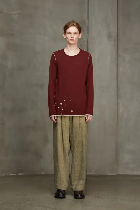 CREW-NECK SWEATER sold by ziggy chen