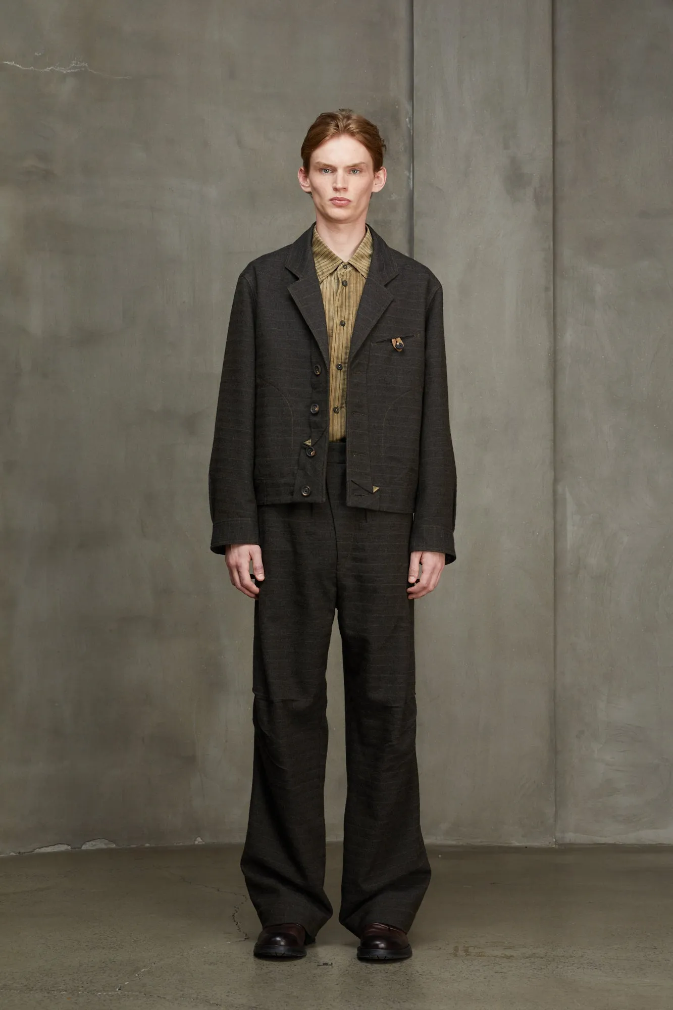 CROPPED WORKERS JACKET sold by ziggy chen