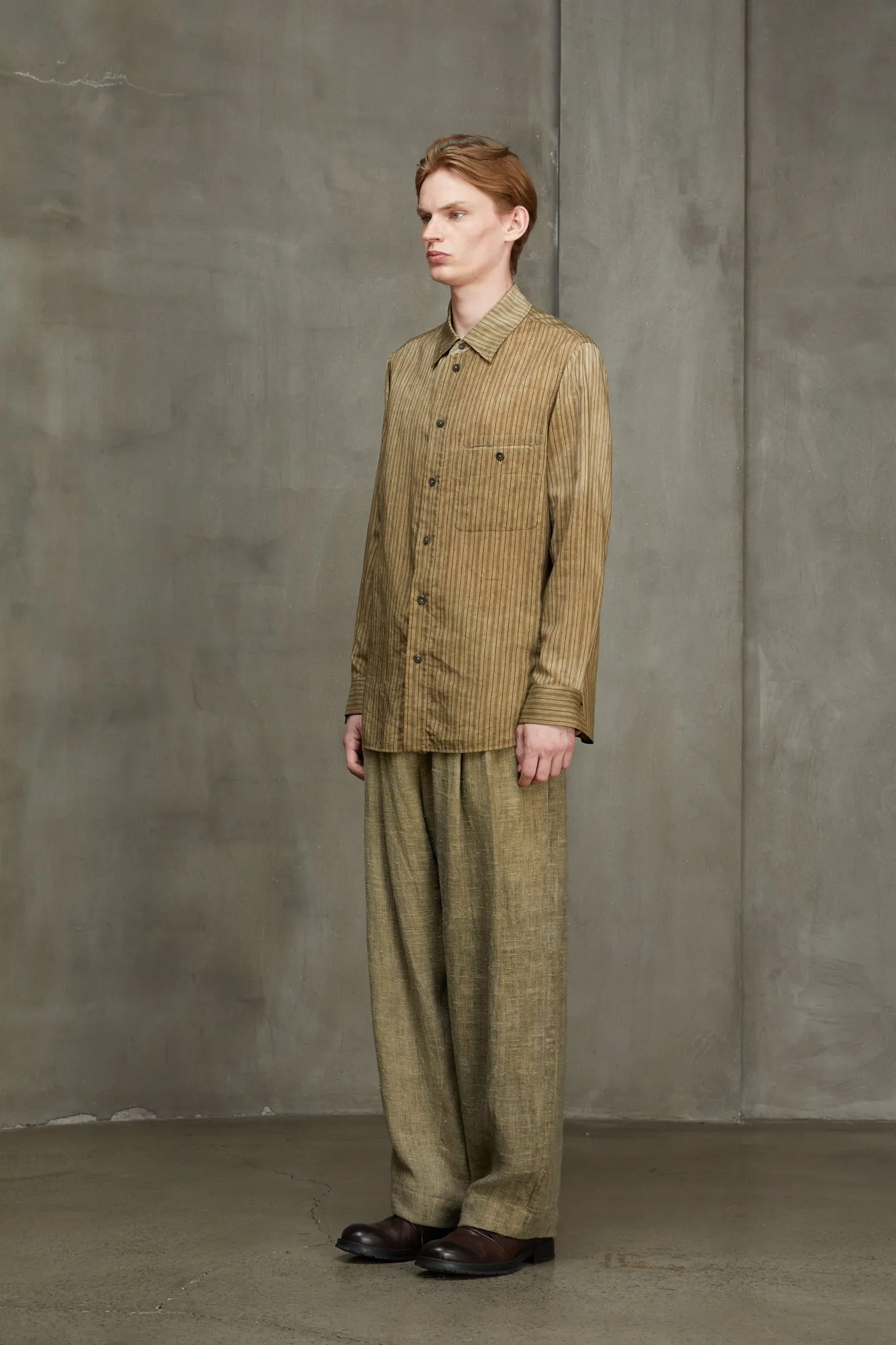 CALSSIC STRIPED SHIRT sold by ziggy chen product image thumbnail 2