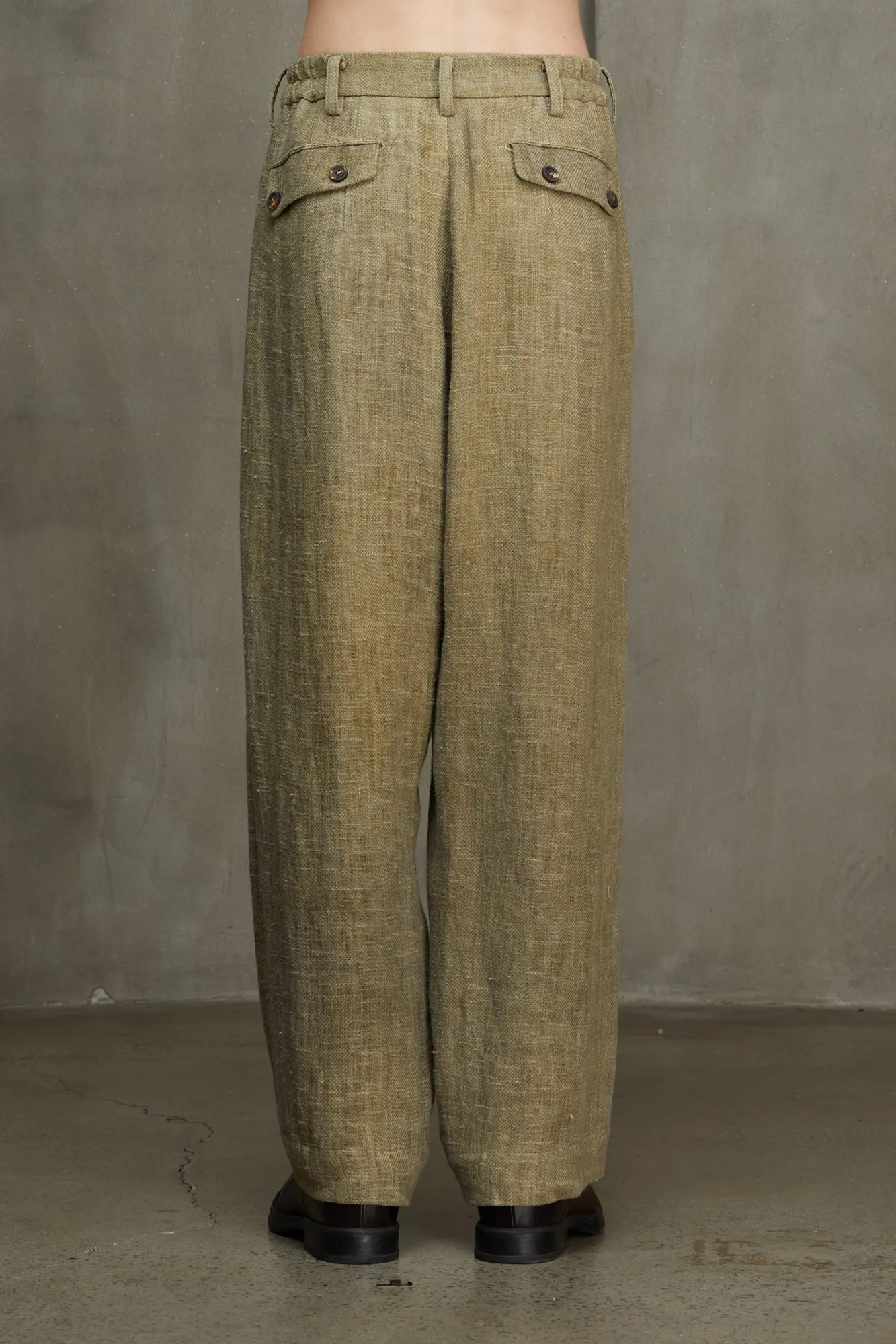 FRONT PLEAT TROUSERS sold by ziggy chen product image thumbnail 4