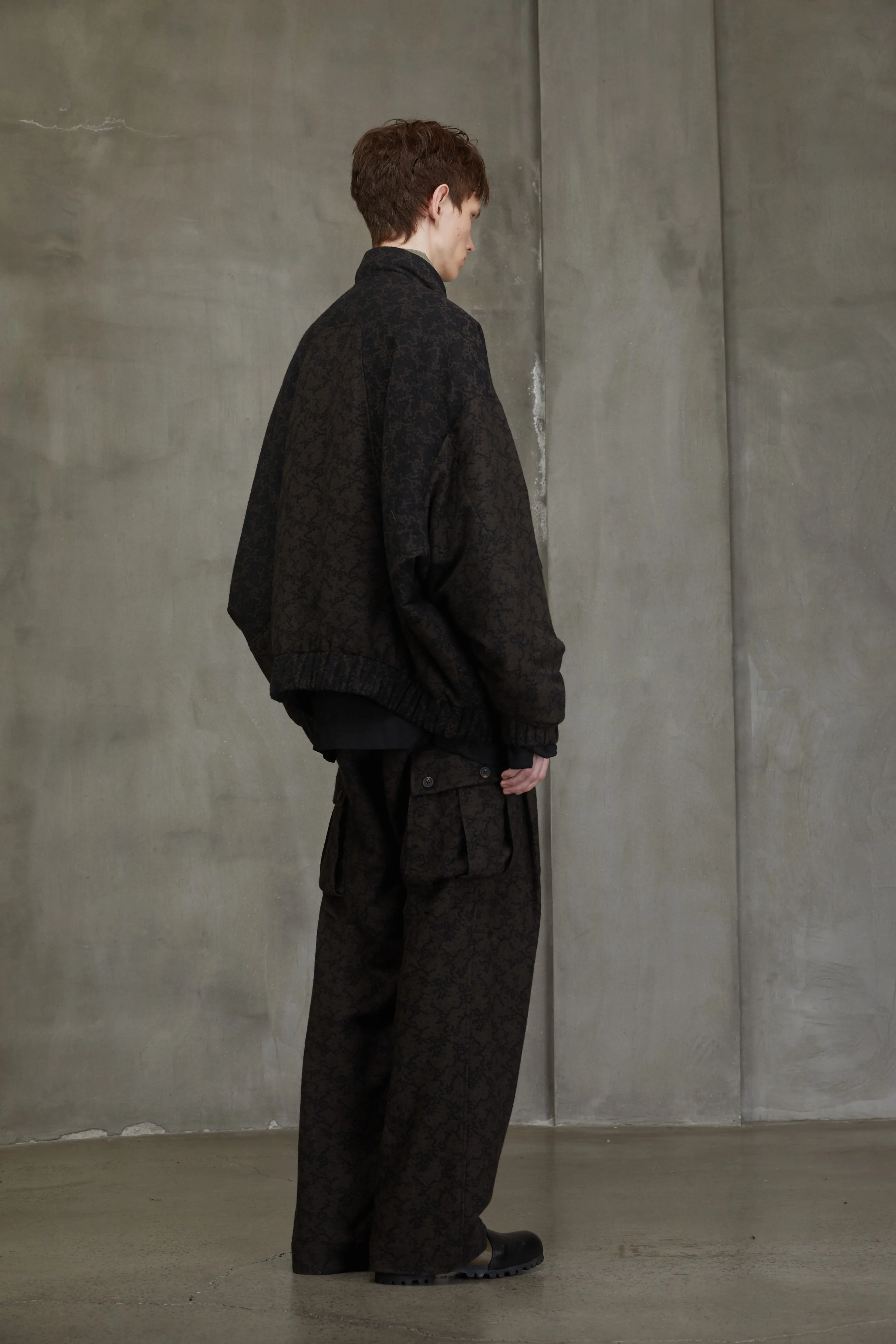 JAQUARD BOMBER DOWN JACKET sold by ziggy chen product image thumbnail 4