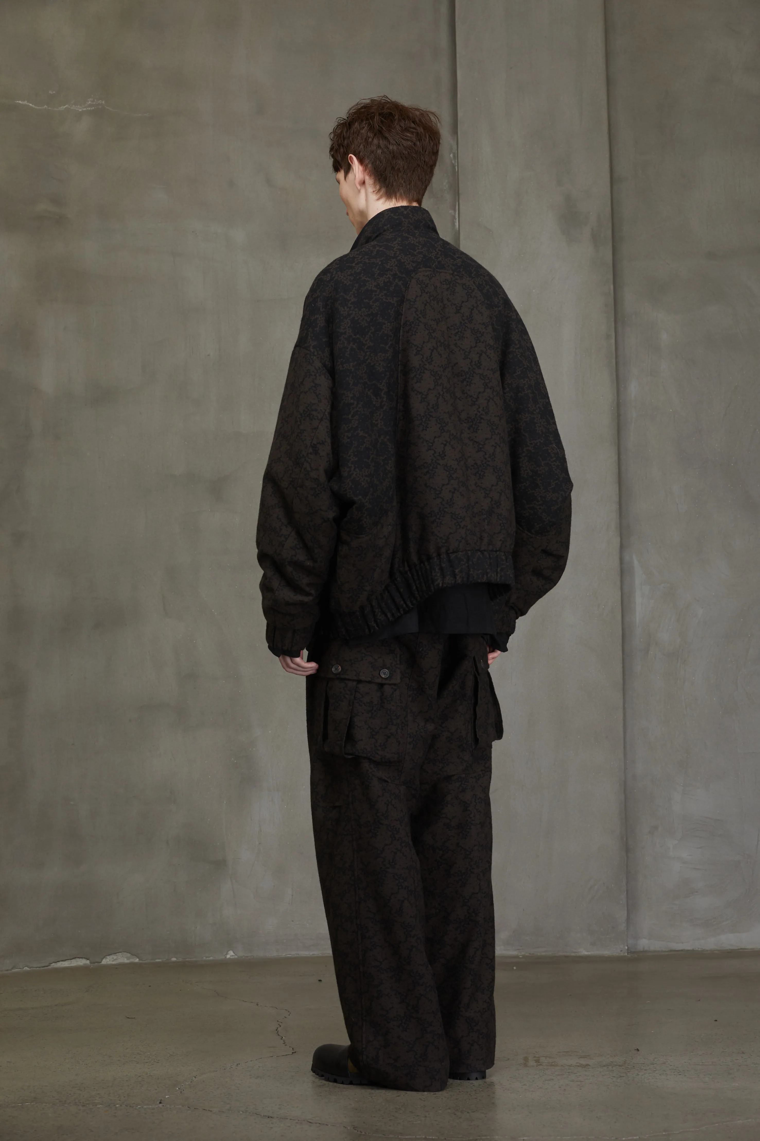 JAQUARD BOMBER DOWN JACKET sold by ziggy chen product image thumbnail 3