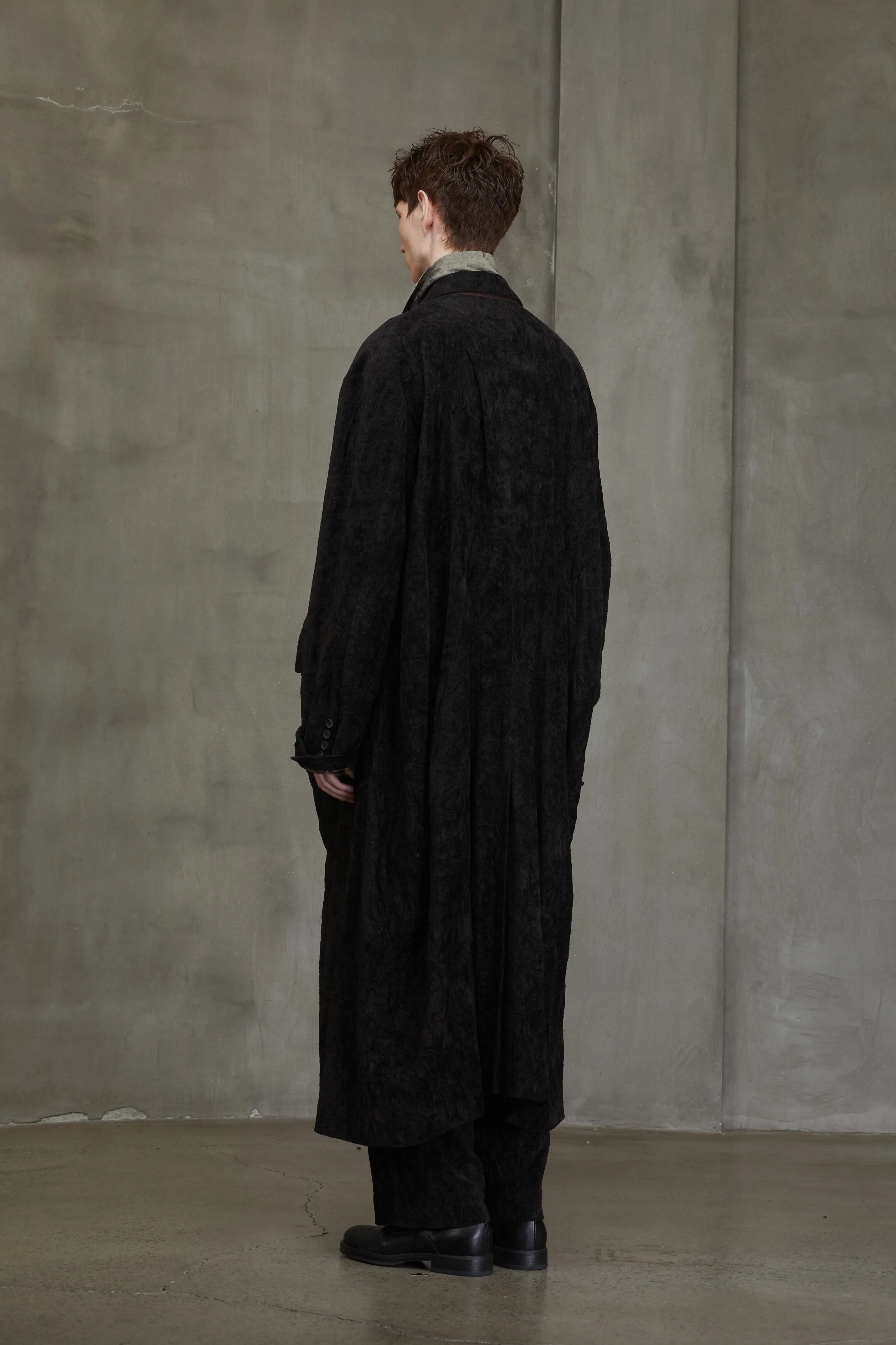 VELVET LUMPED COAT sold by ziggy chen product image thumbnail 3