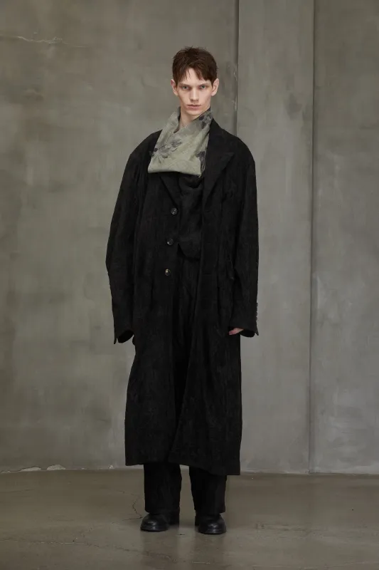 VELVET LUMPED COAT sold by ziggy chen