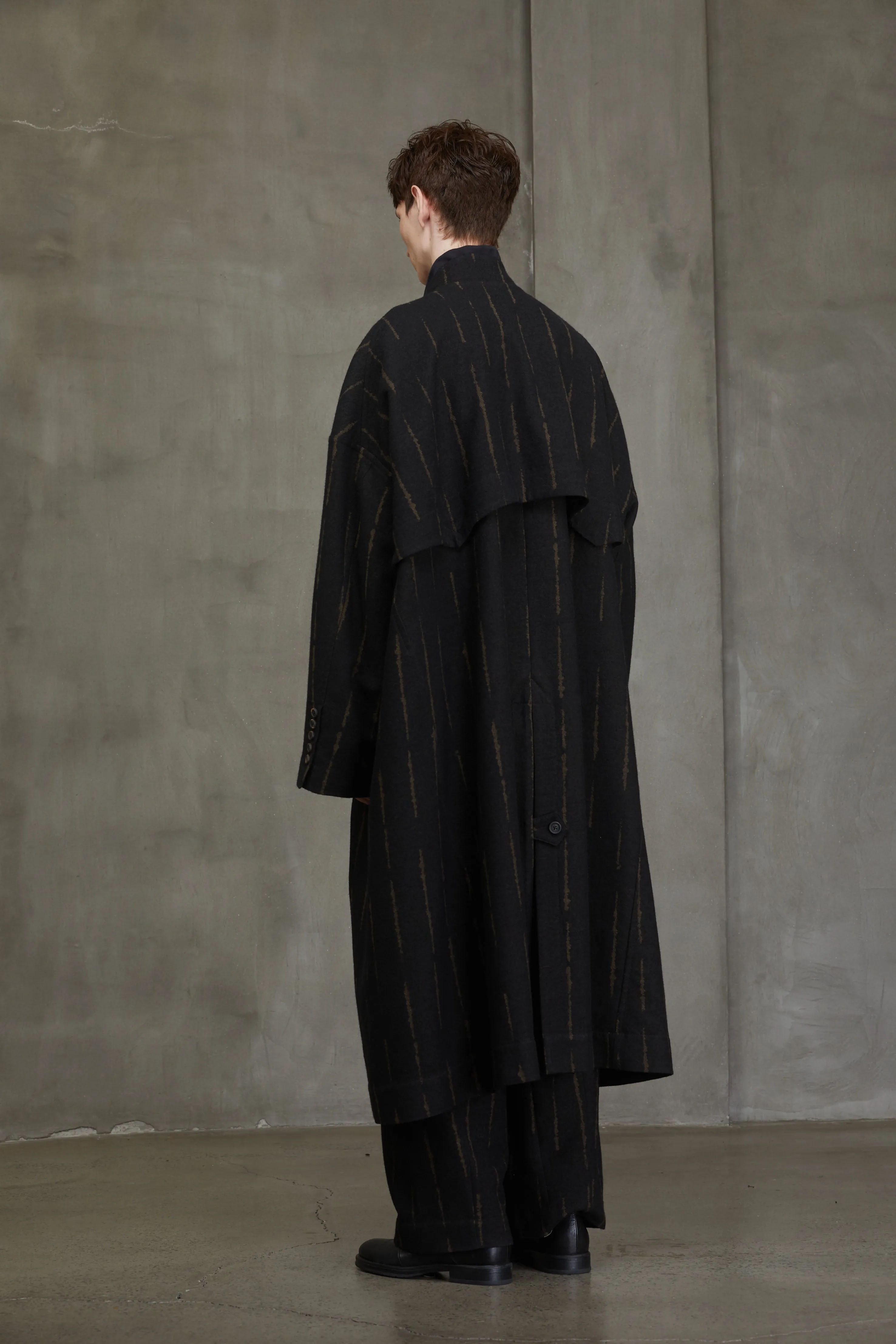 JACQUARD TRTENCH COAT sold by ziggy chen product image thumbnail 3