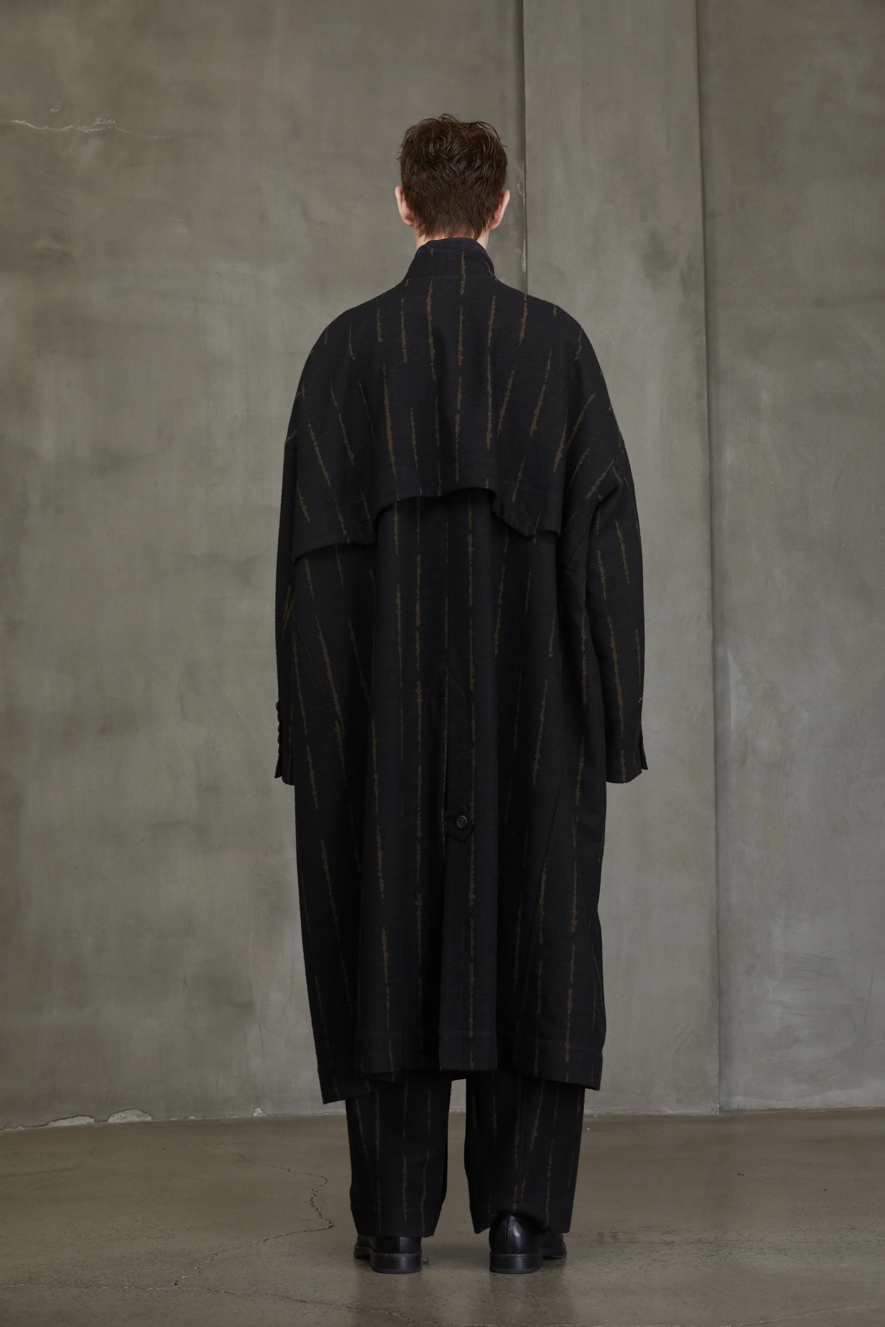 JACQUARD TRTENCH COAT sold by ziggy chen product image thumbnail 4