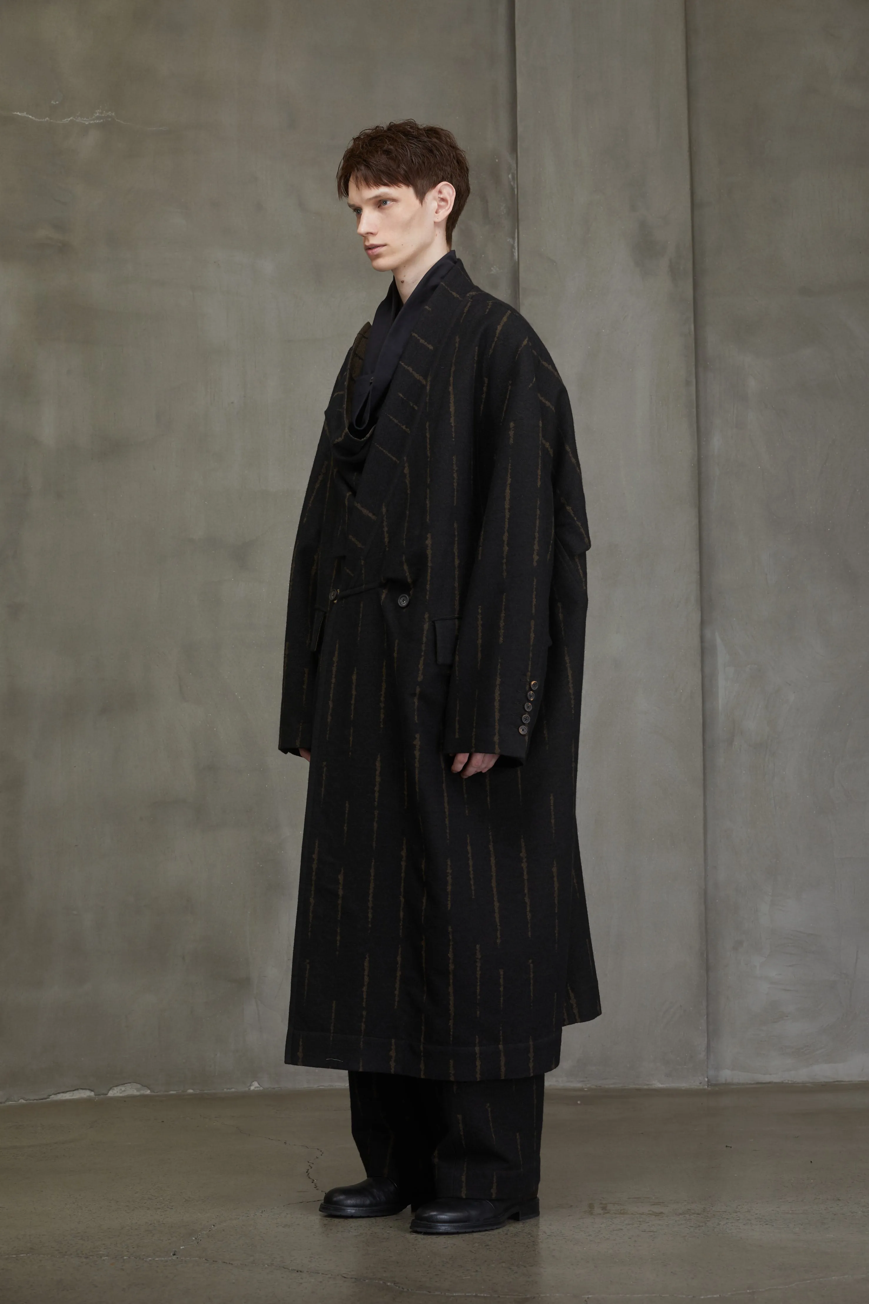 JACQUARD TRTENCH COAT sold by ziggy chen product image thumbnail 2