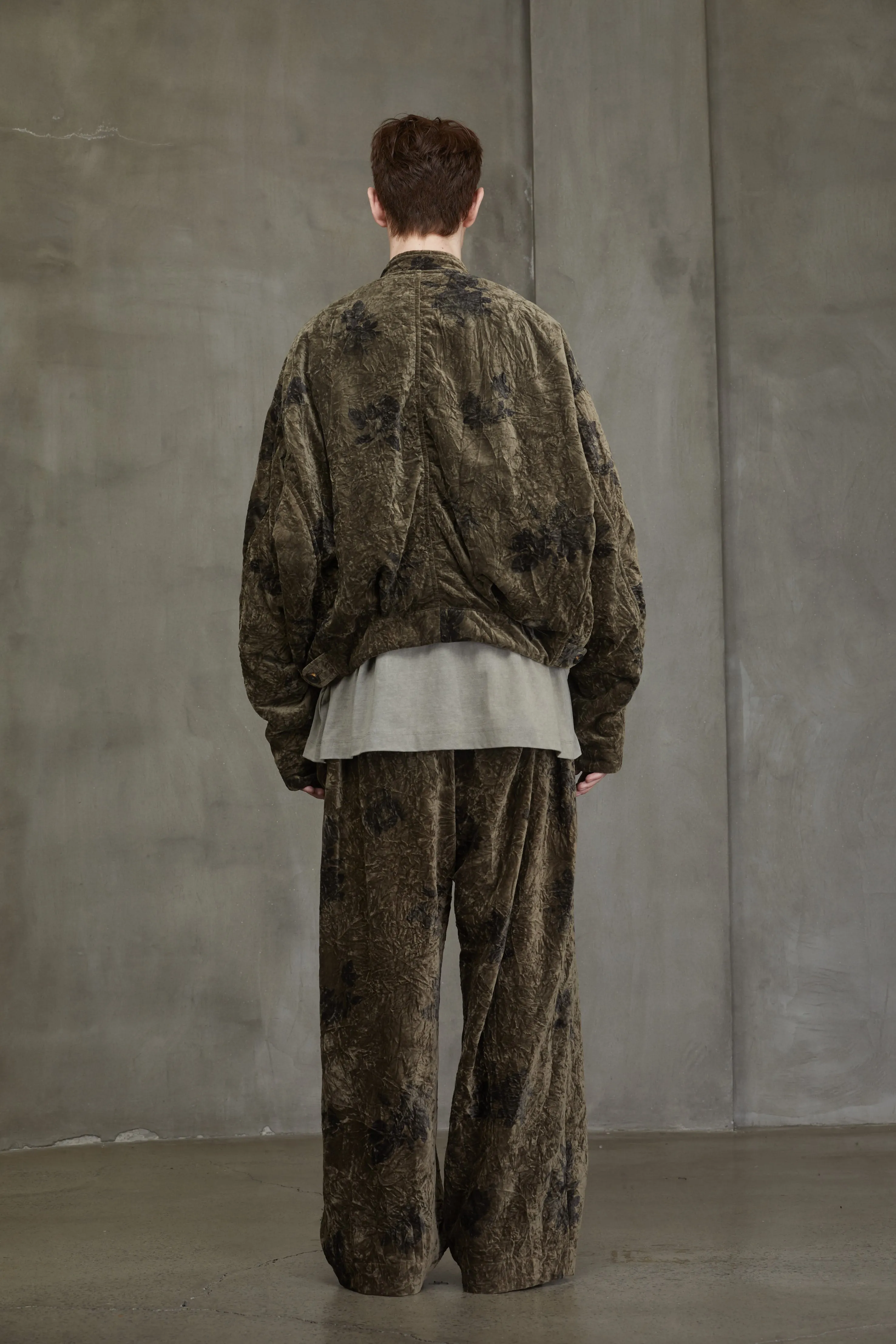 VELVET BOMBER JACKET sold by ziggy chen product image thumbnail 2