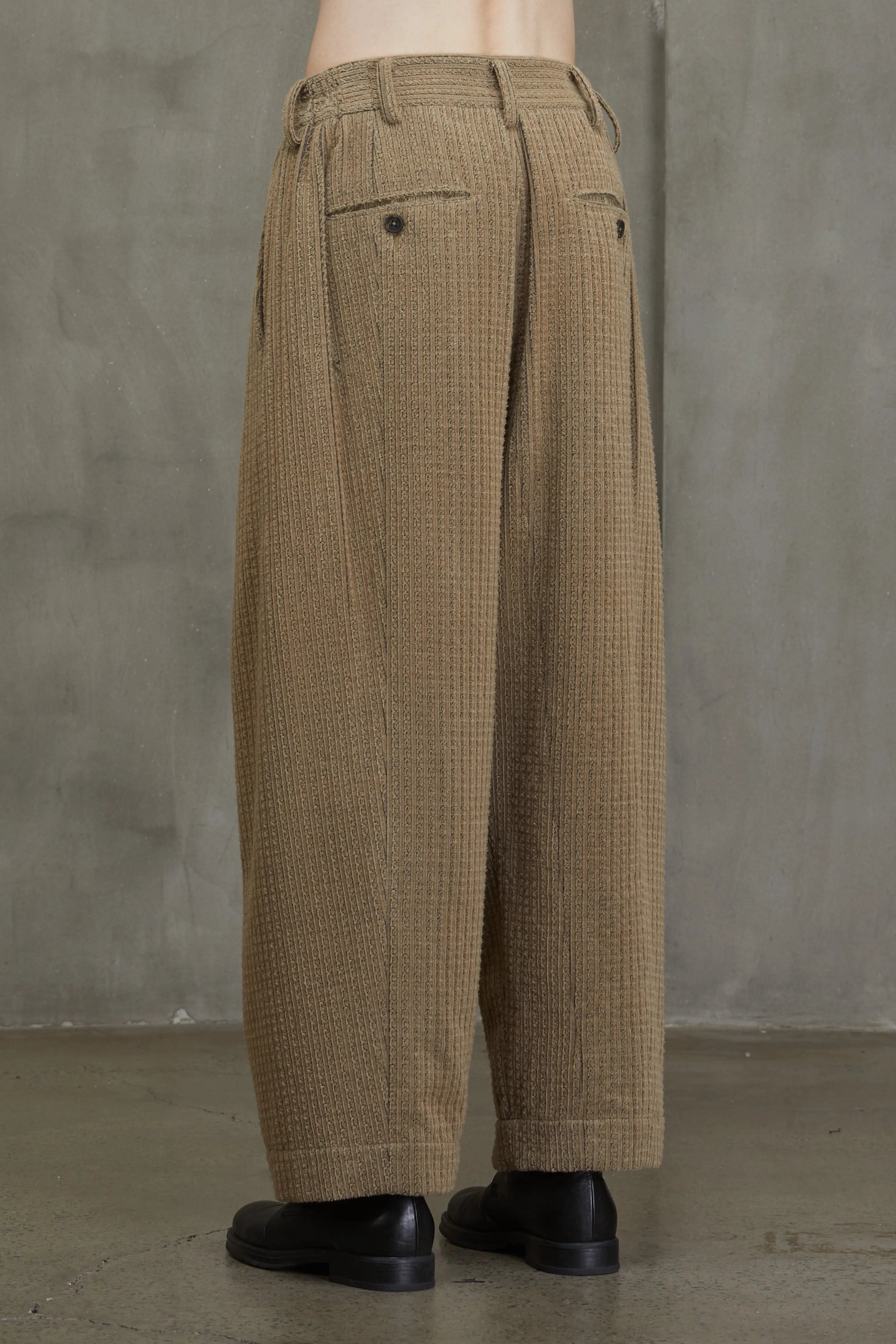 CORDUROY DROP CROTCH TROUSERS sold by ziggy chen product image thumbnail 3