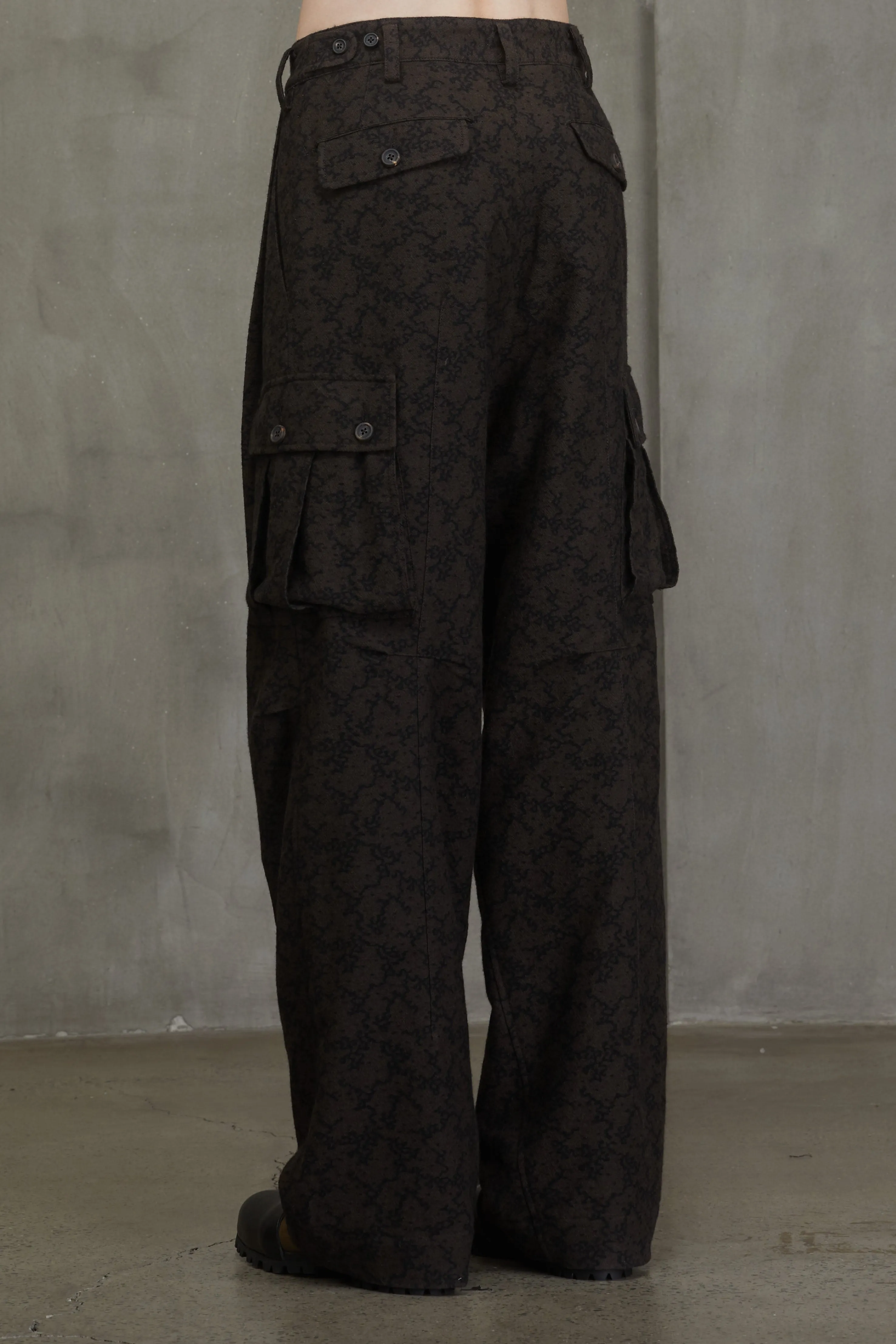 JACQUARD CARGOS PANTS sold by ziggy chen product image thumbnail 3