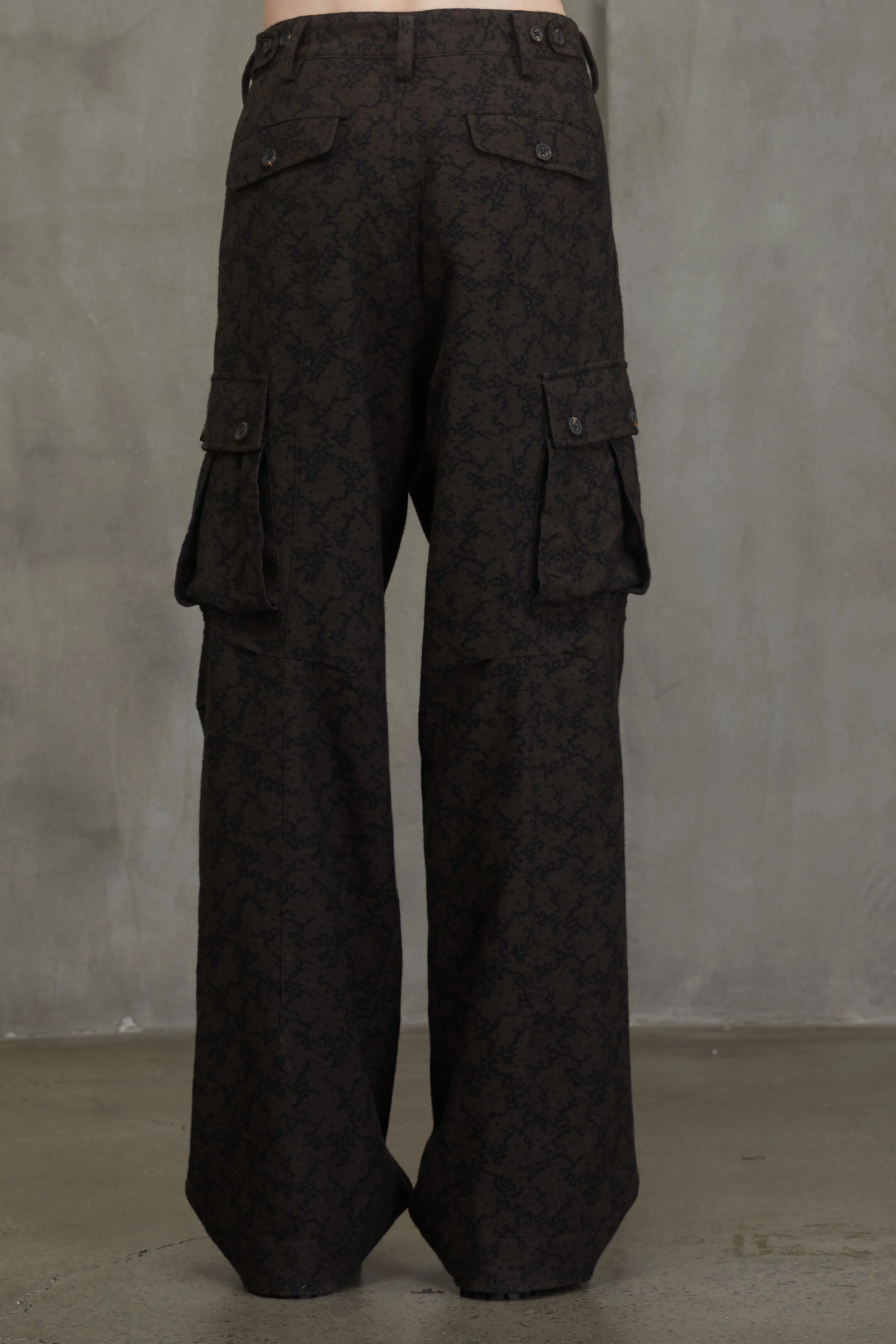 JACQUARD CARGOS PANTS sold by ziggy chen product image thumbnail 4