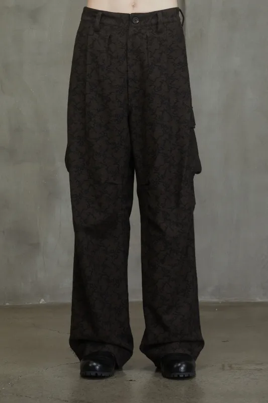 JACQUARD CARGOS PANTS sold by ziggy chen